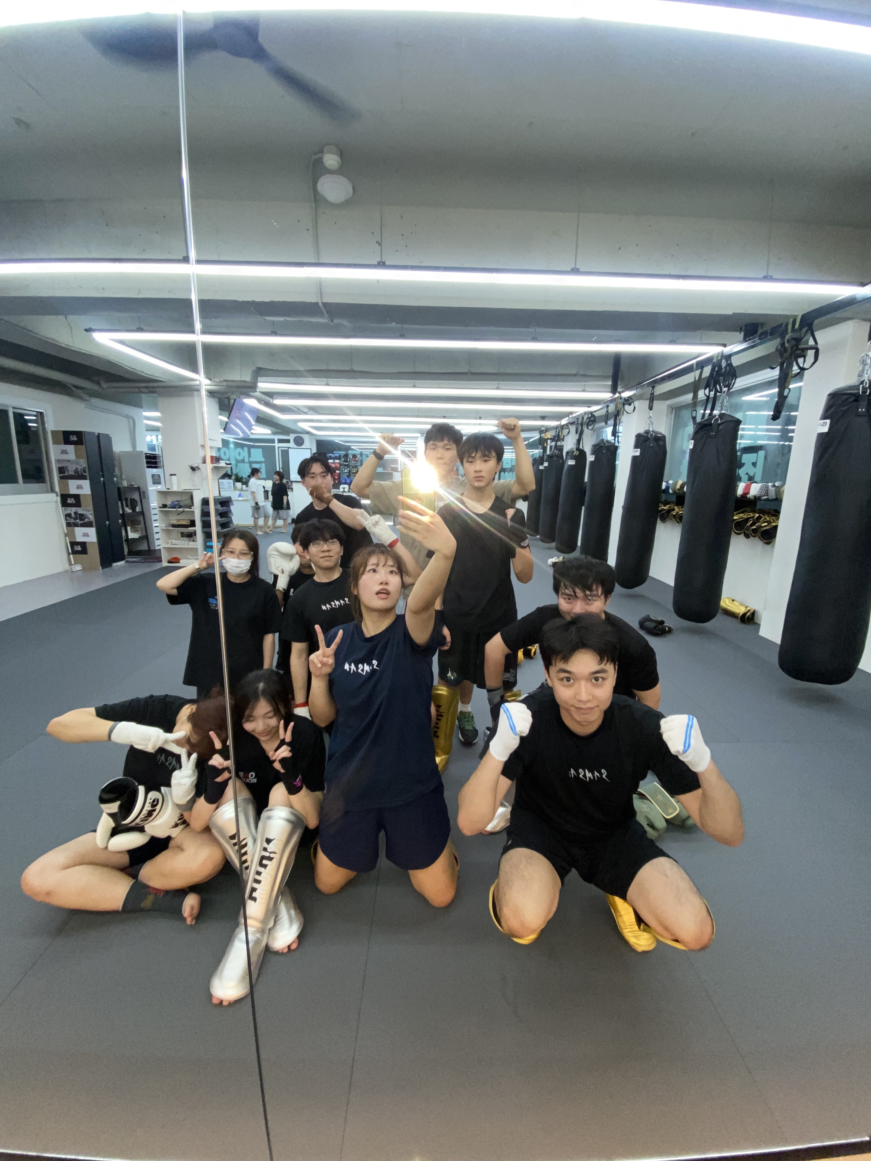 경기도 구리시 장자대로86번길 복싱체육관 원라운드 킥복싱무에타이 다이어트PT 내부 모습 3