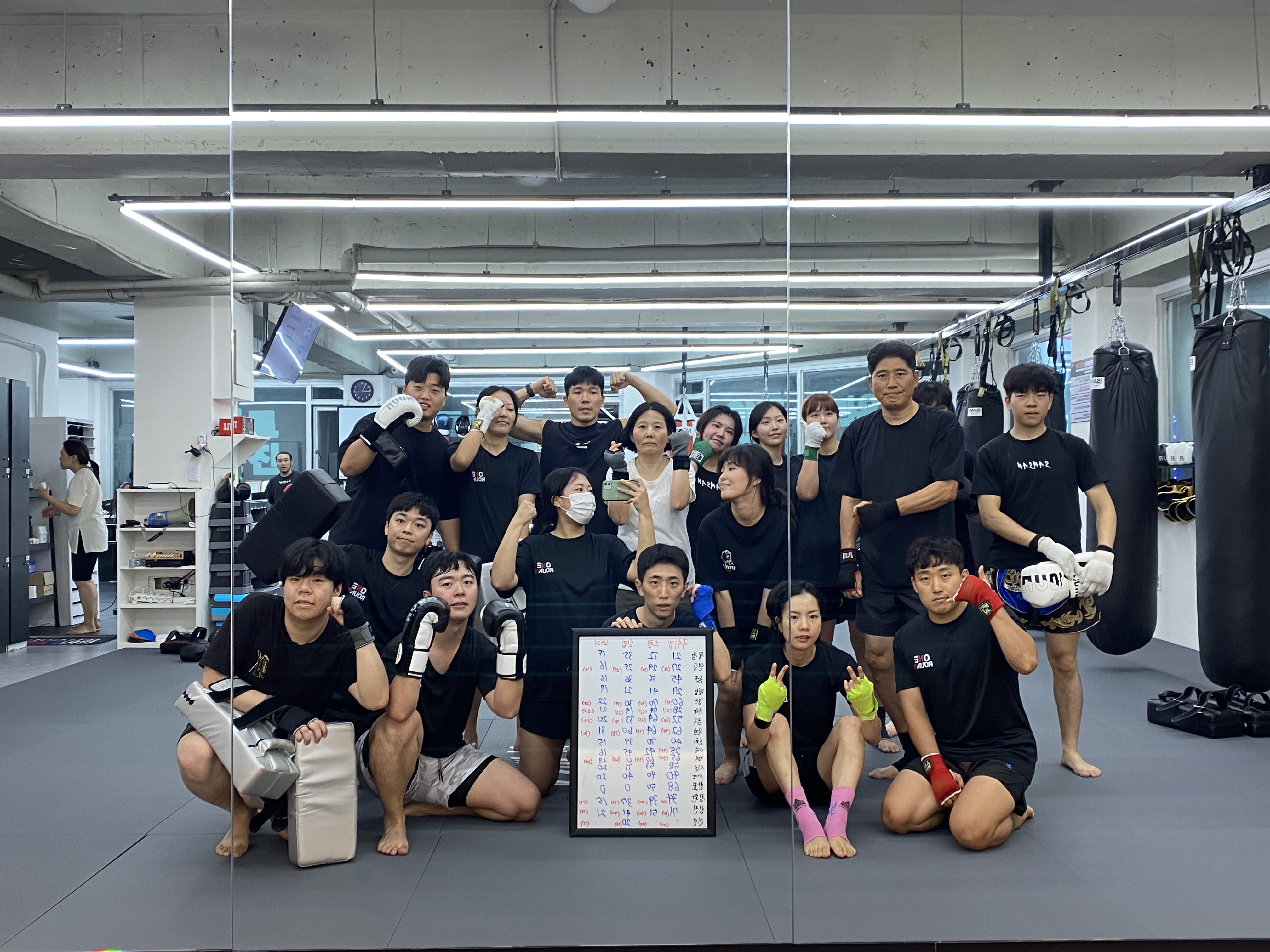 경기도 구리시 장자대로86번길 복싱체육관 원라운드 킥복싱무에타이 다이어트PT 내부 모습 2