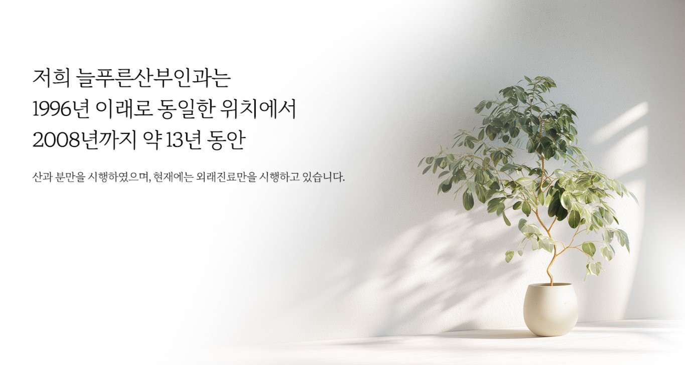 늘푸른산부인과의원 대표 이미지