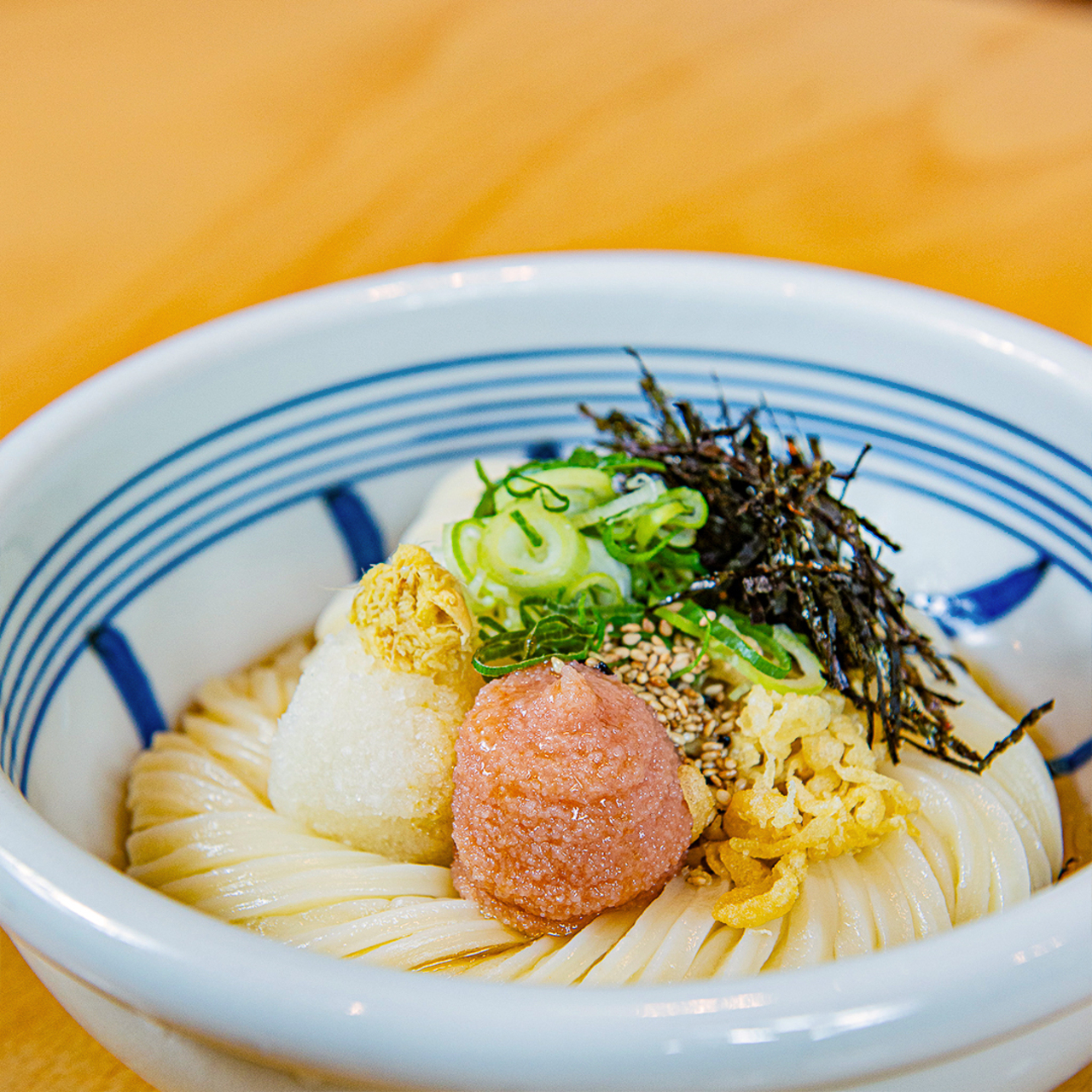 참기름 명란 붓카케우동(냉)
