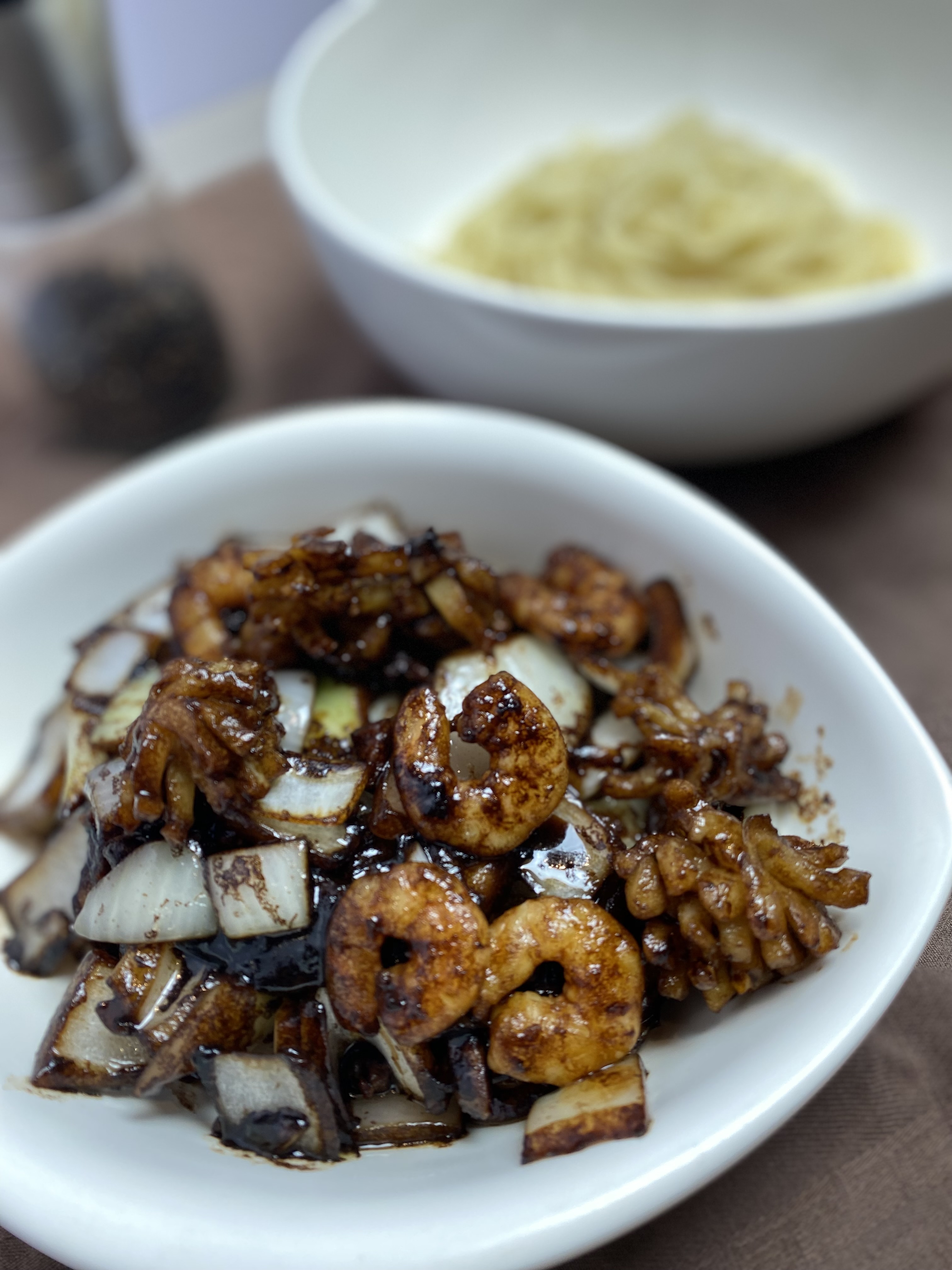 정통 삼선 간짜장
