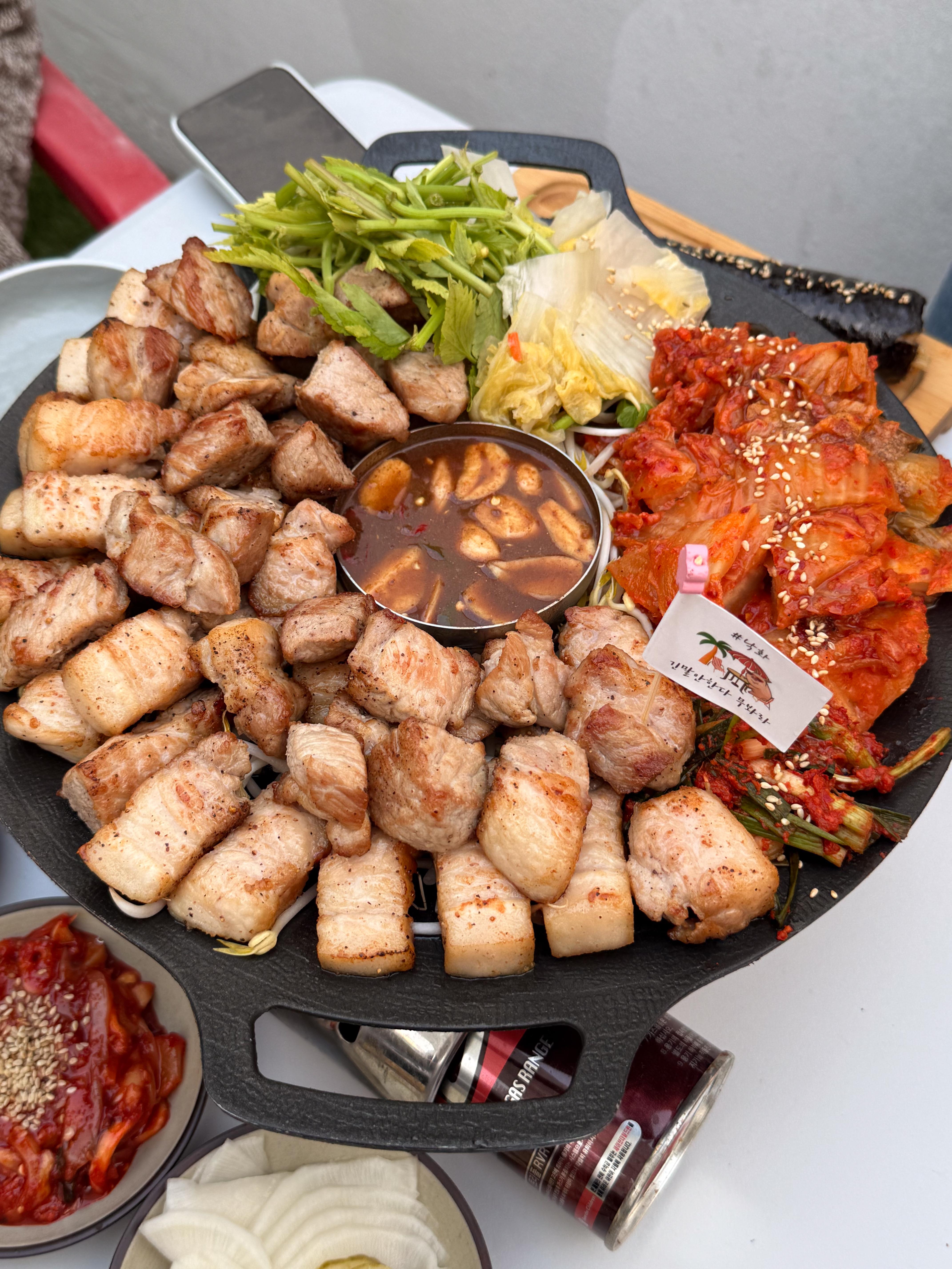 부산 참숯 장작구이 낙화