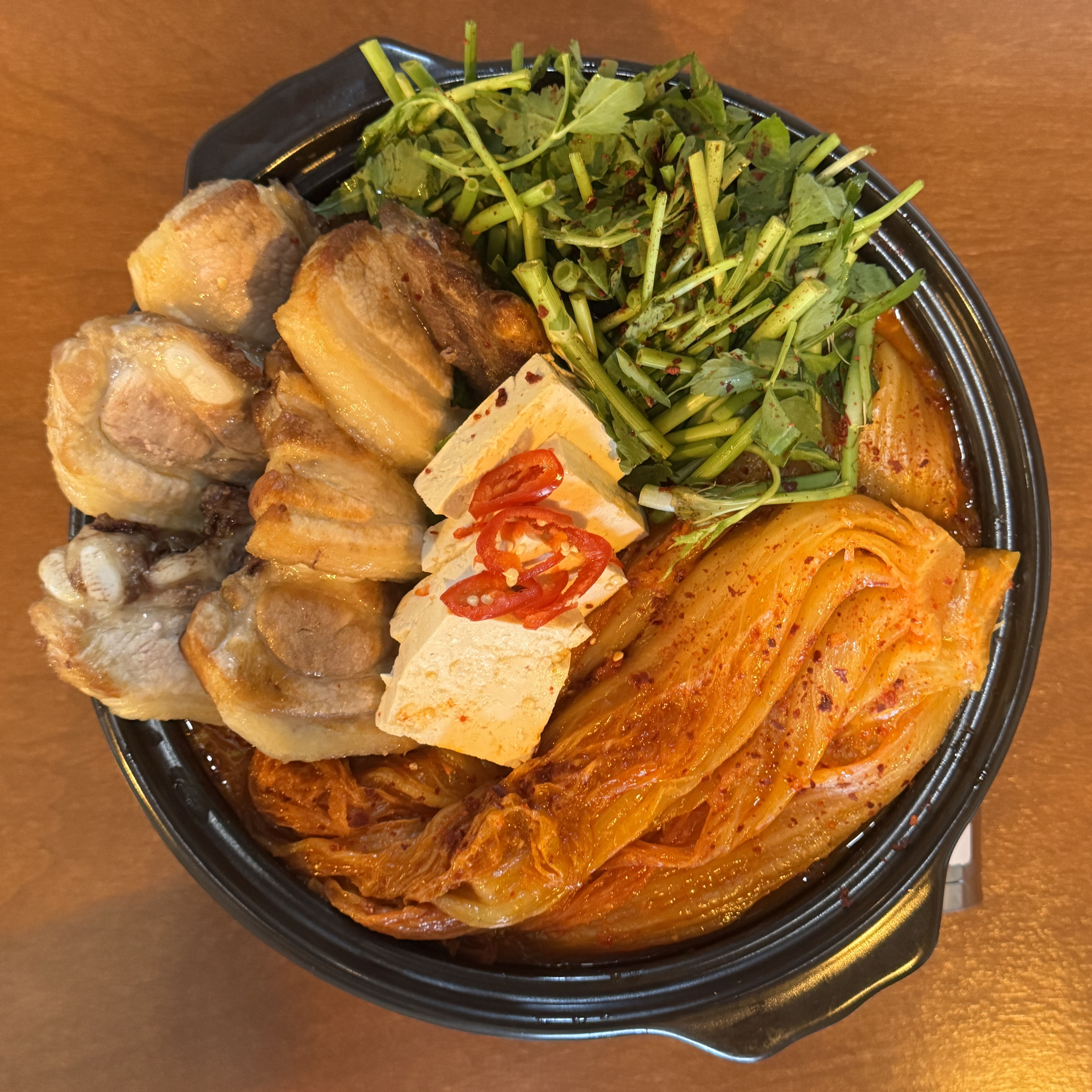 튀김삼겹김치찜