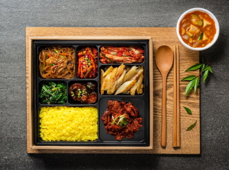 직화제육+굴비 도시락