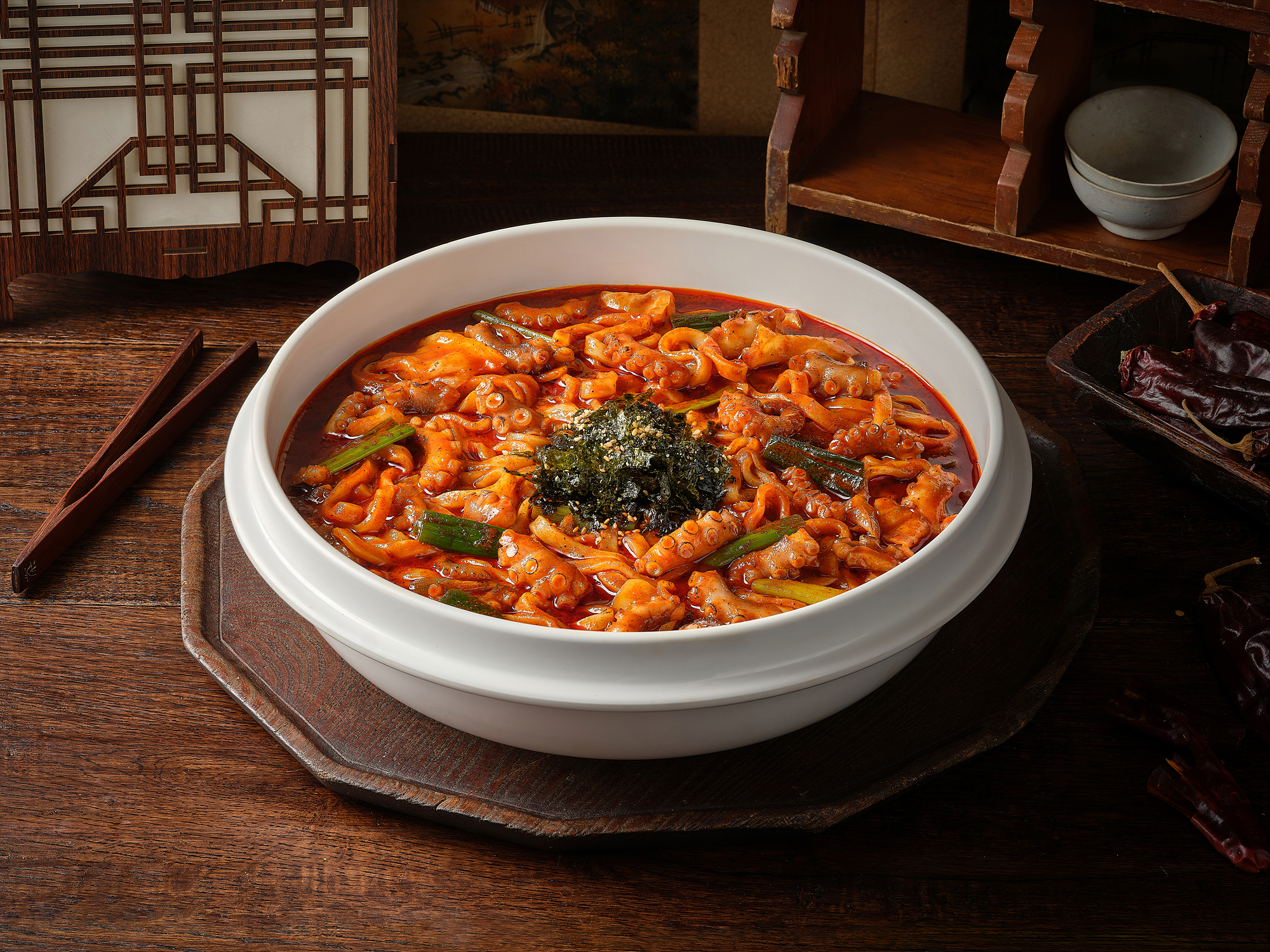 칼낙지(낙지비빔칼국수) *2인이상*
