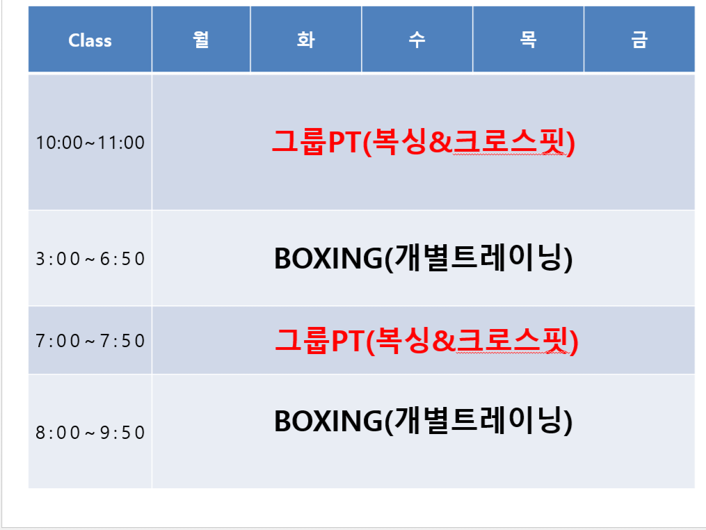 경기도 용인시 기흥구 복싱체육관 엘복싱 내부 모습 2