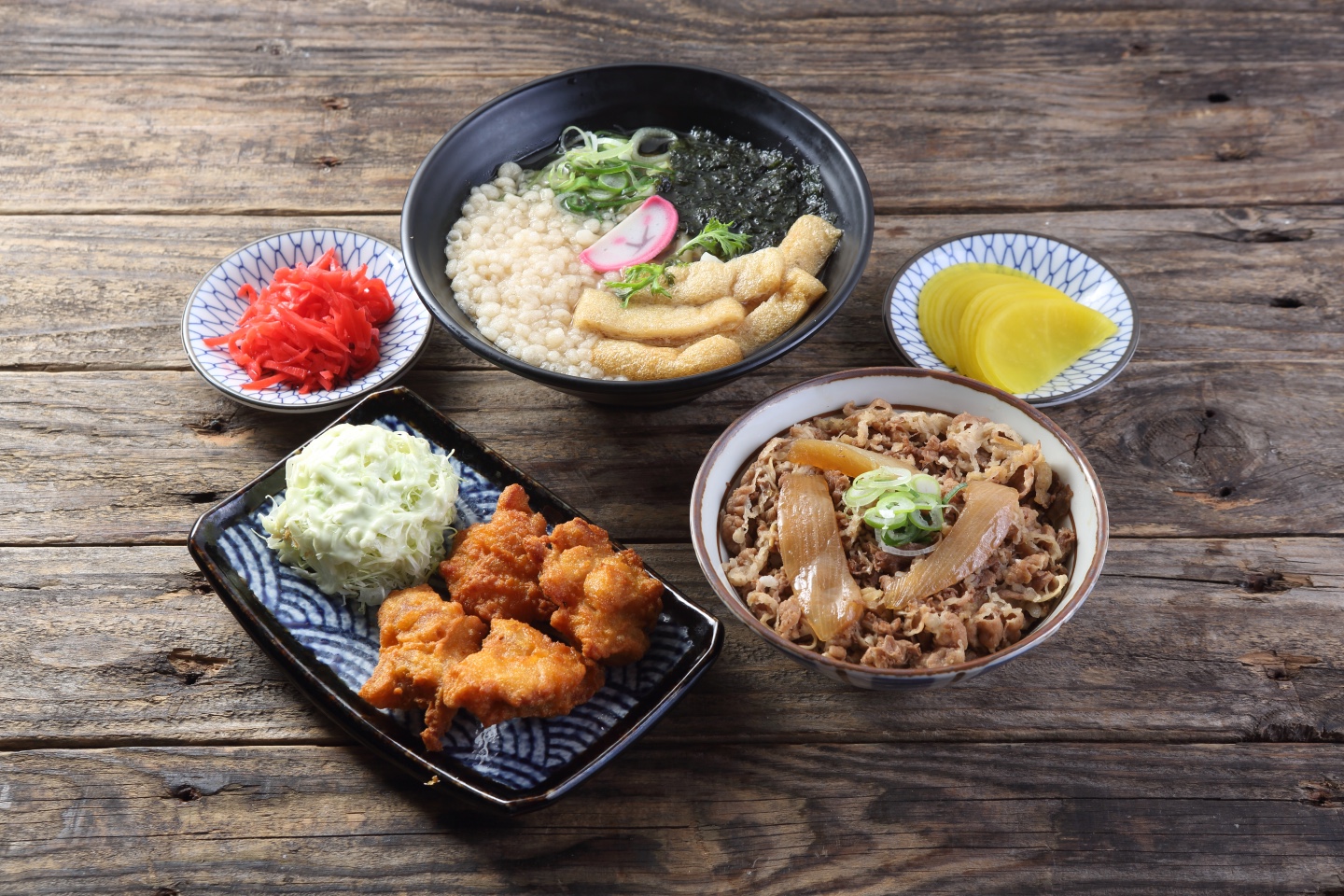 젠젠규동 정식