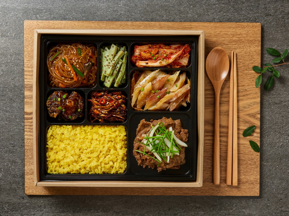 바싹불고기+굴비 도시락
