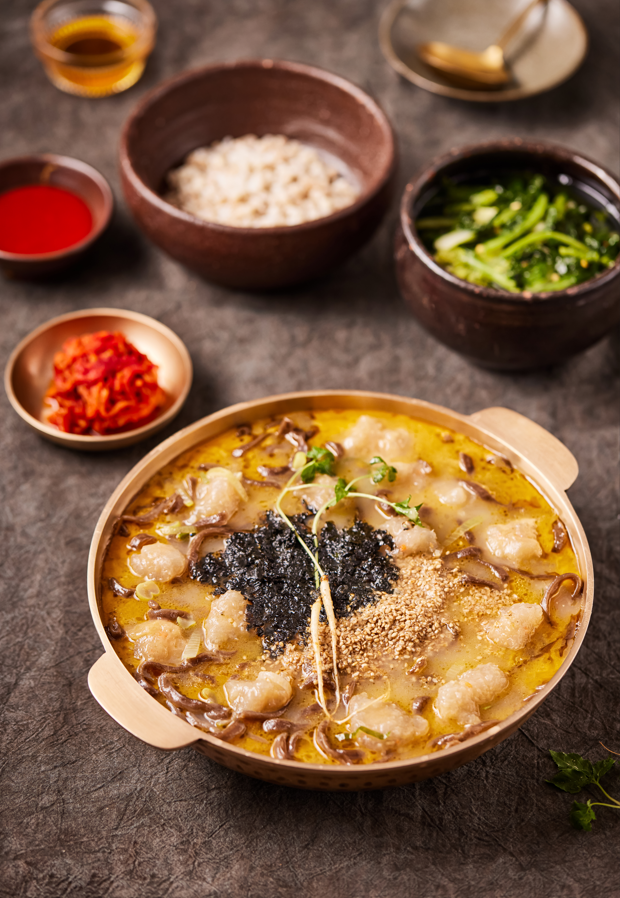 황금옹심이메밀칼국수