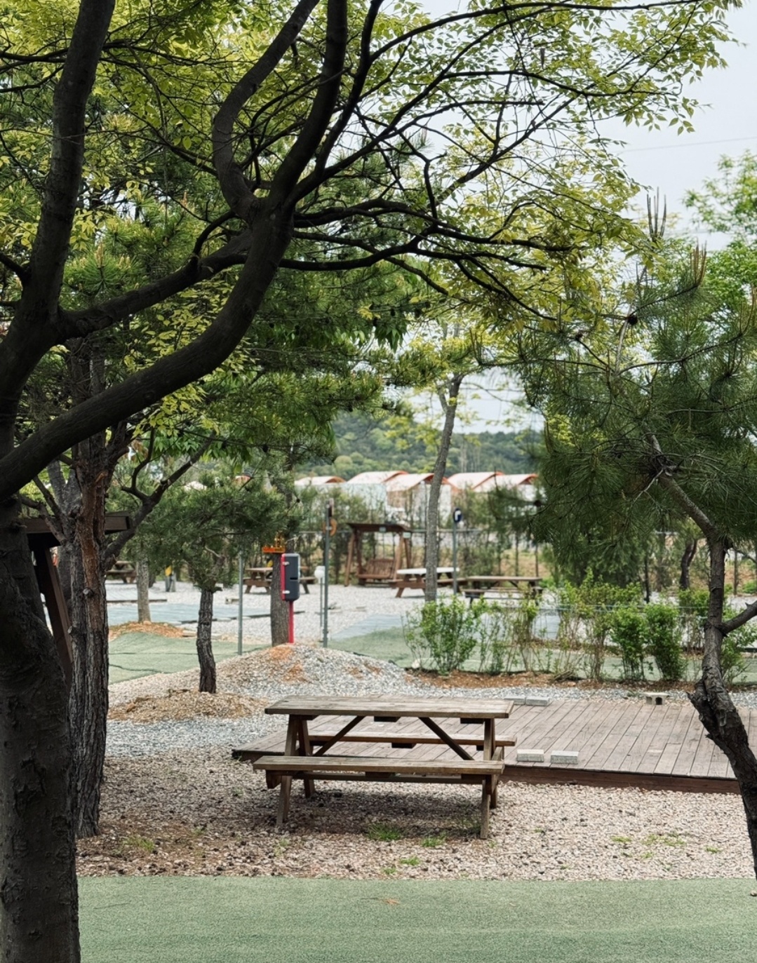 푸른섬 캠핑장