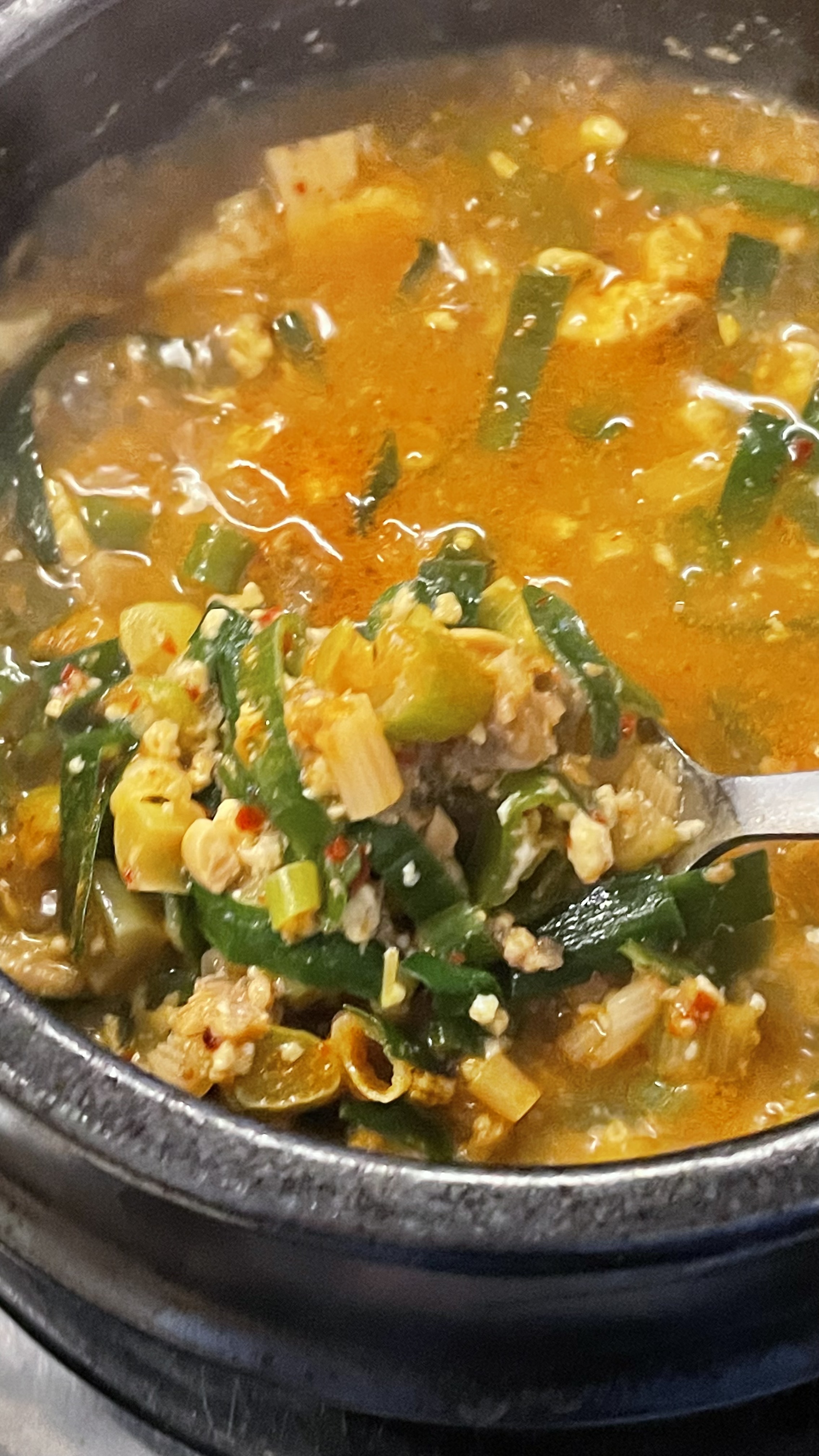 한우시골된장찌개+계란후라이