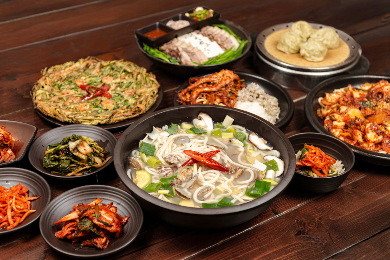 몽촌토성보리밥손칼국수