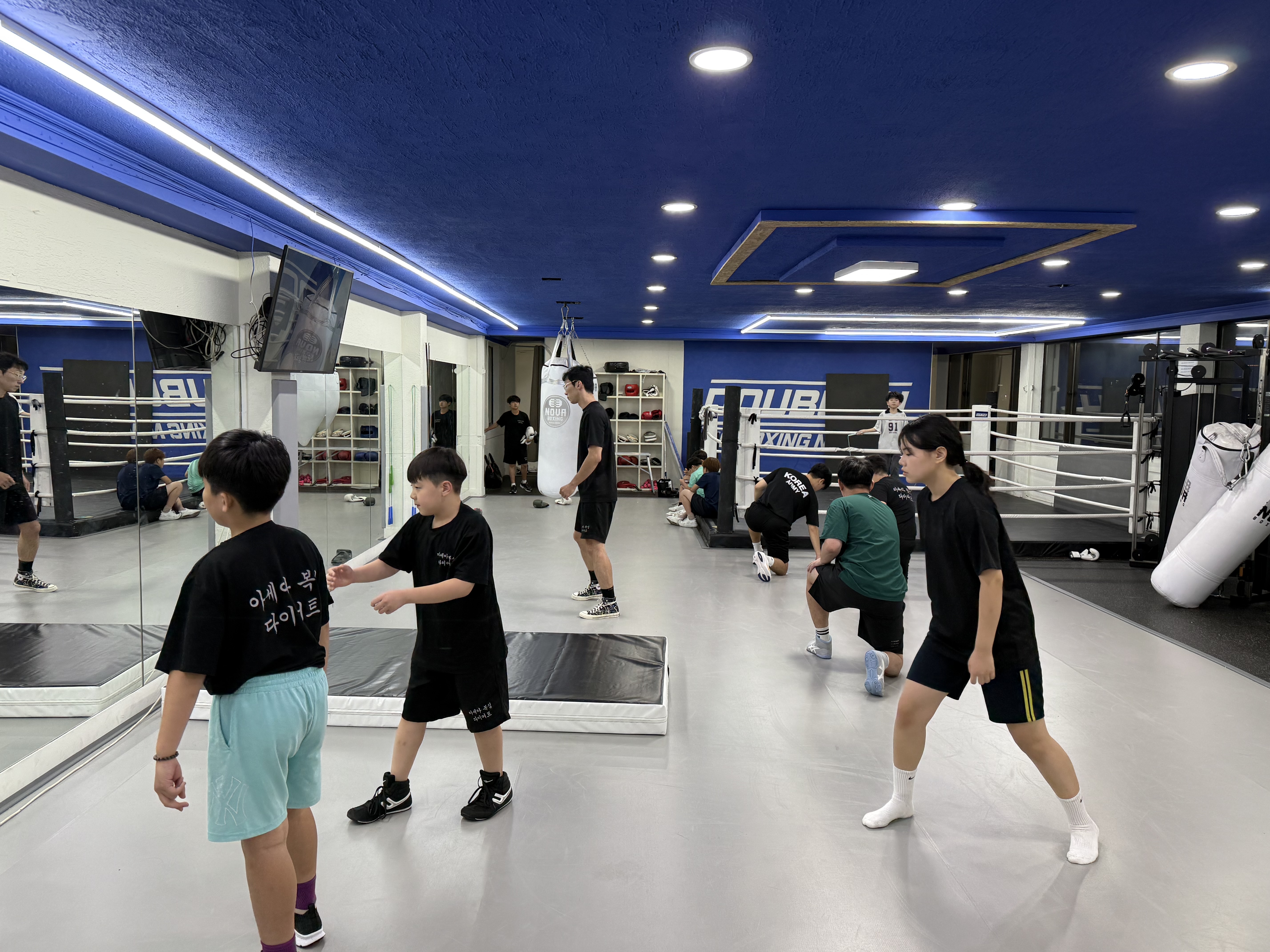 부산 연제구 과정로 복싱체육관 더블에이치 복싱짐 내부 모습 2