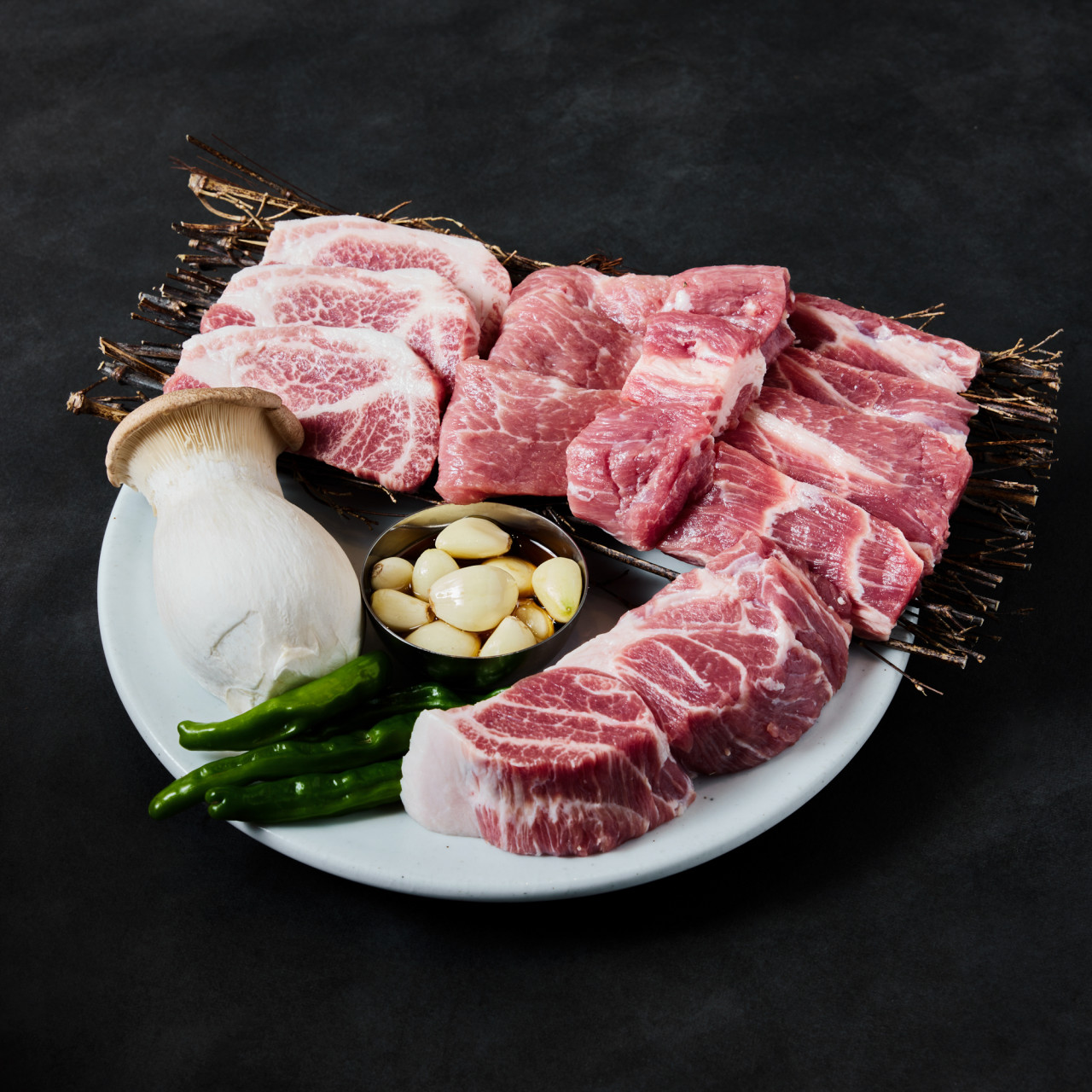 돈마구로 모둠 (돈마구로살+꽃화목살)