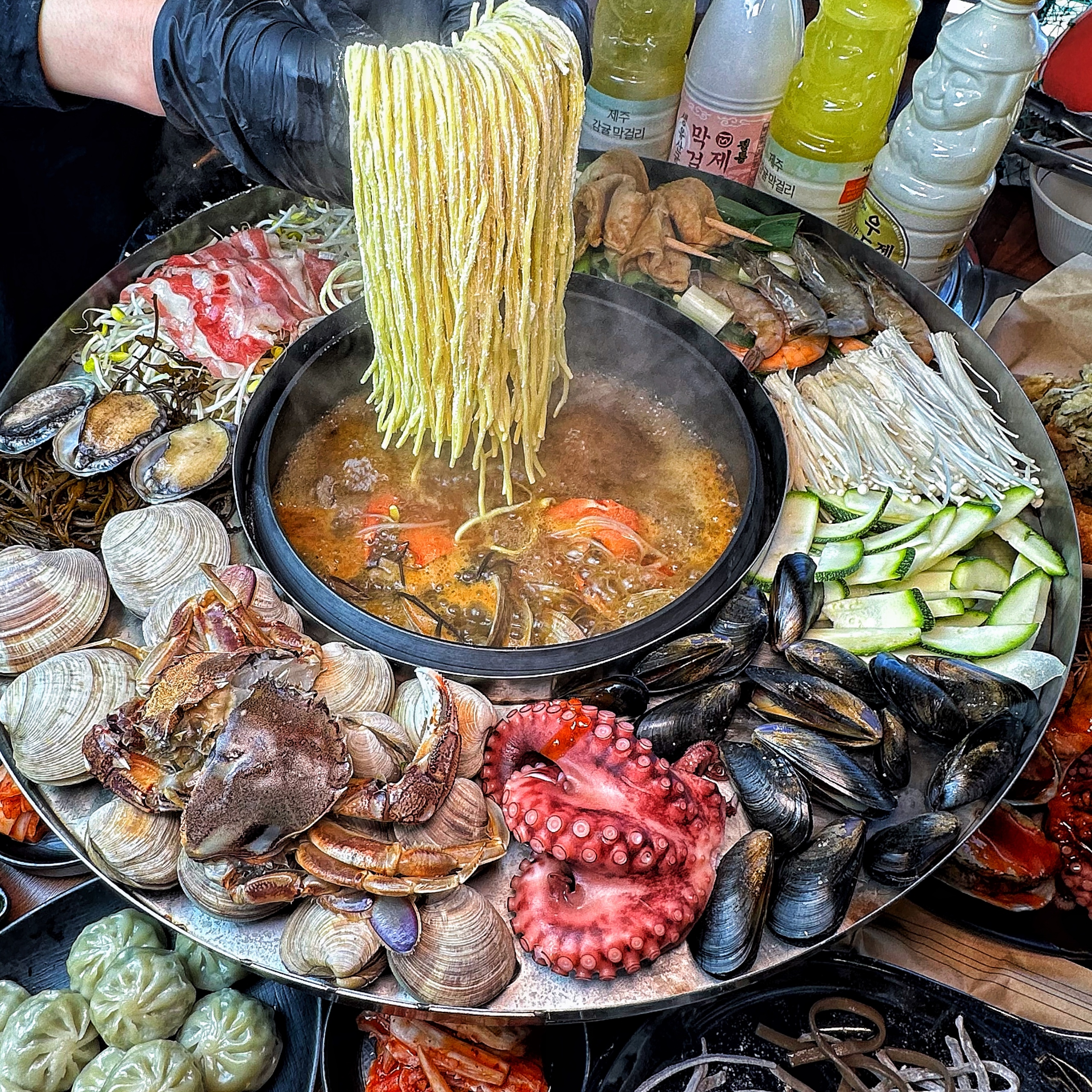 속초해물꽃장칼국수