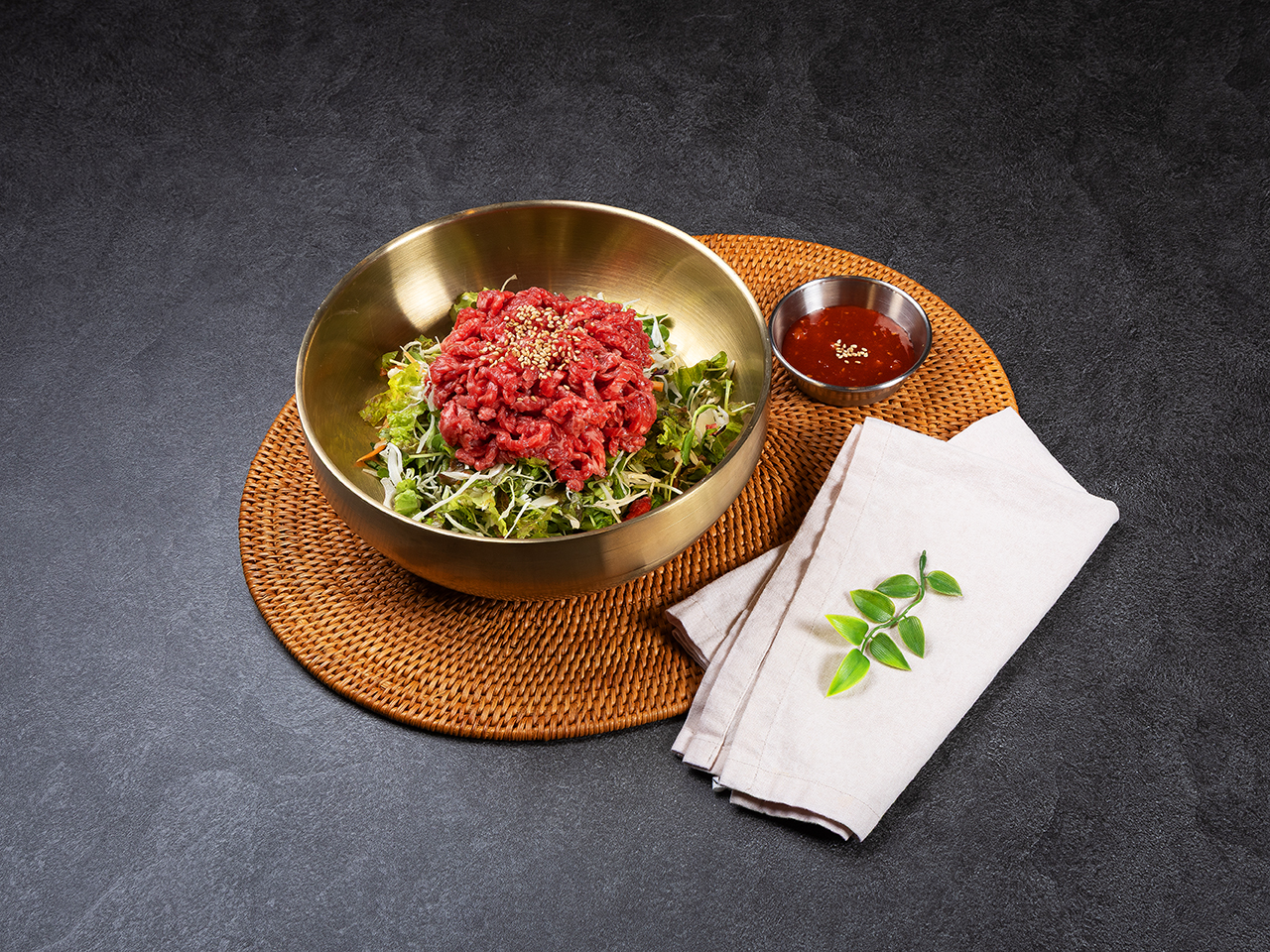 한우 육회 비빔밥