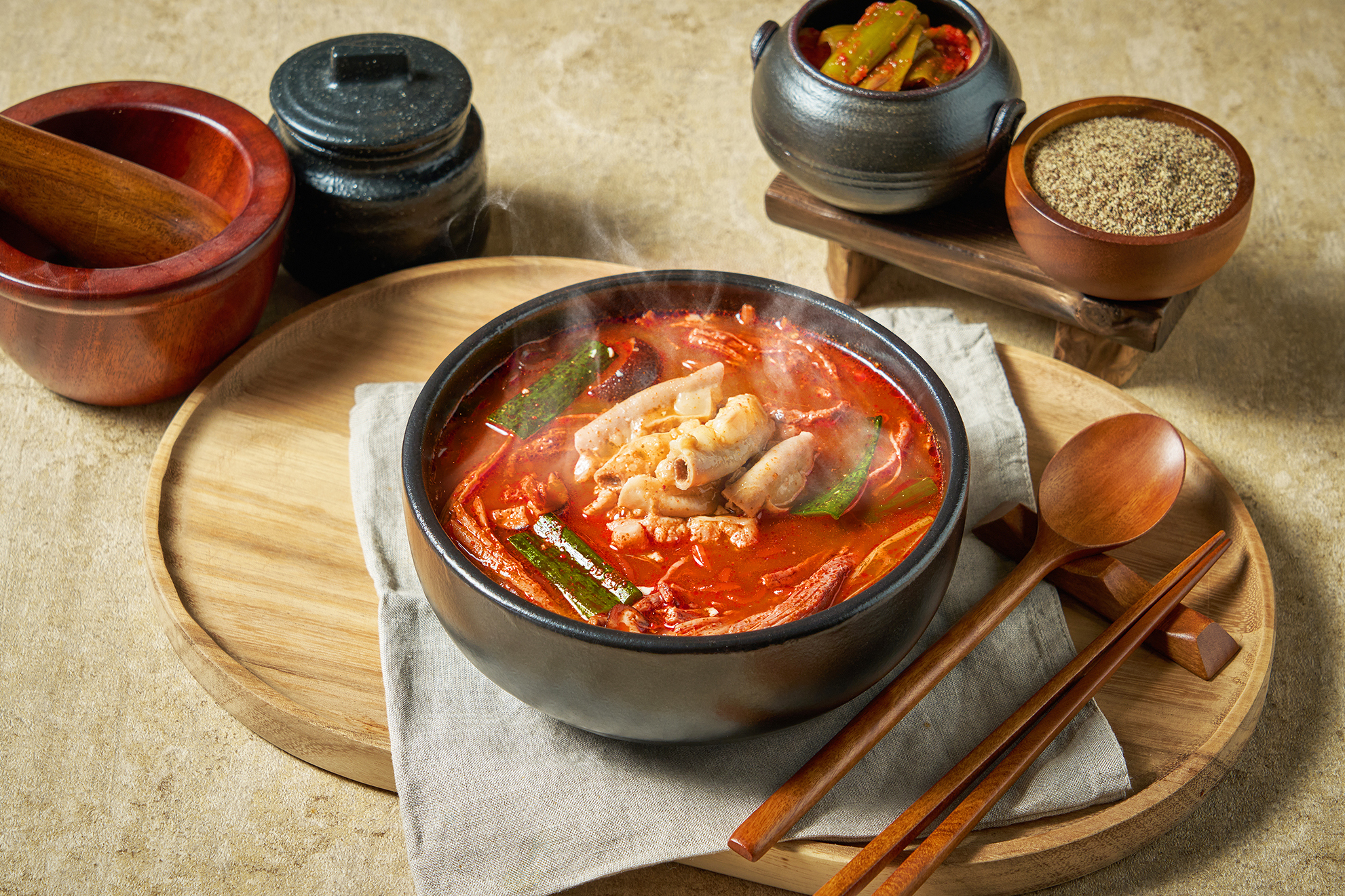 (평일/점심)곱창얼큰해장국