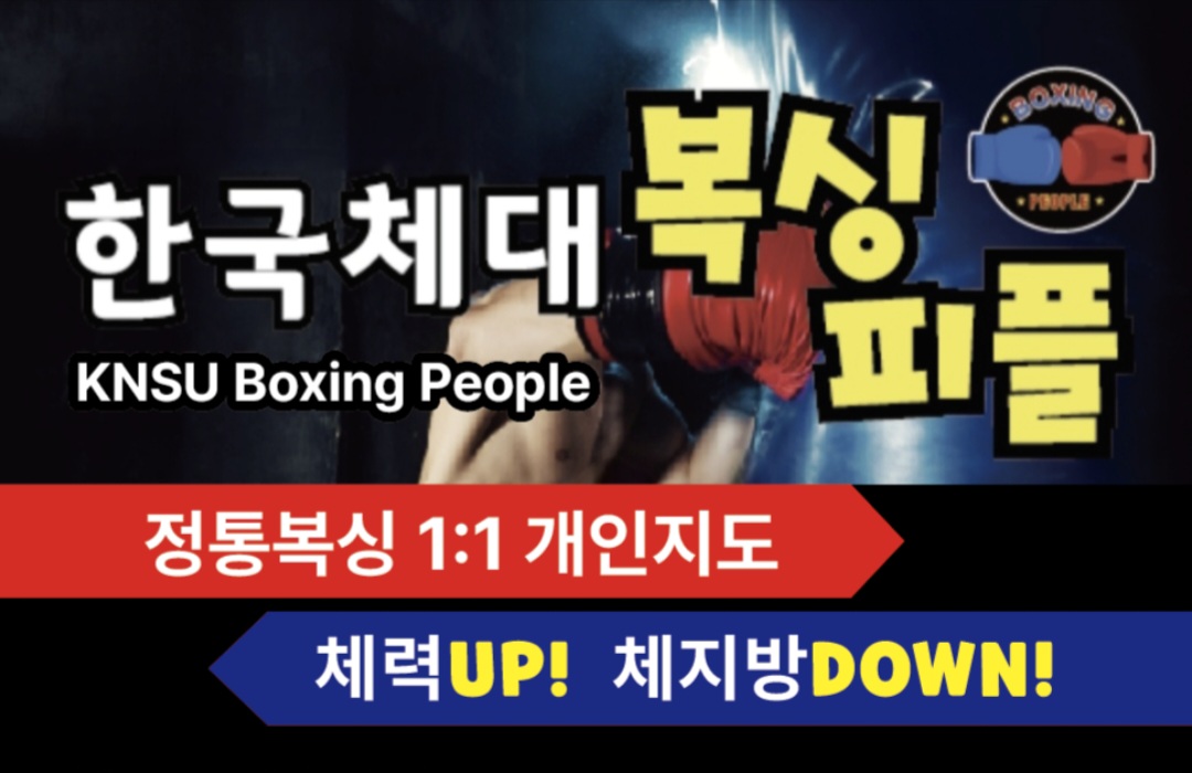 충청북도 충주시 형설로 복싱체육관 한국체대 복싱피플 내부 모습 5