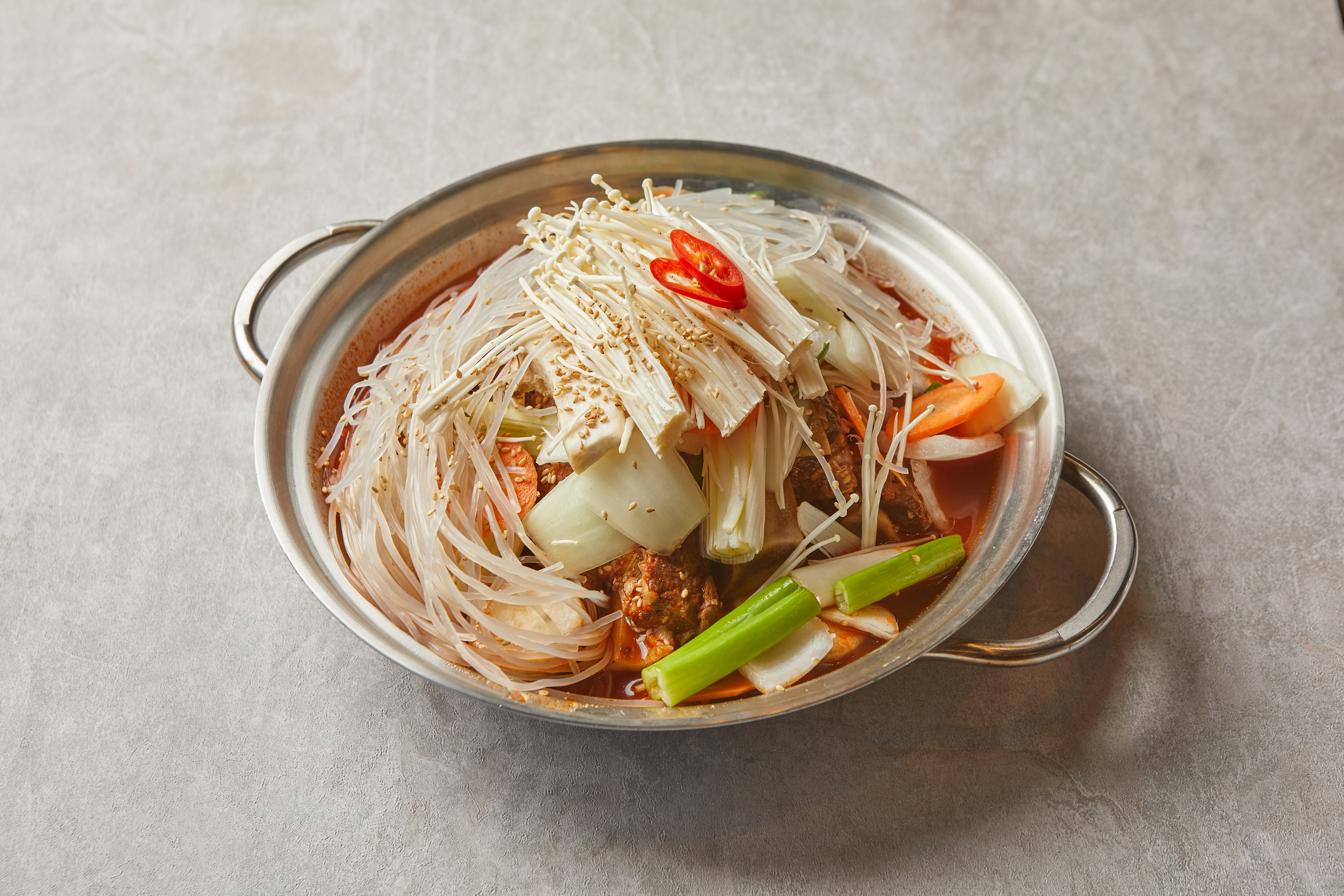 진한 양념의 매콤함 매운소갈비찜 1인