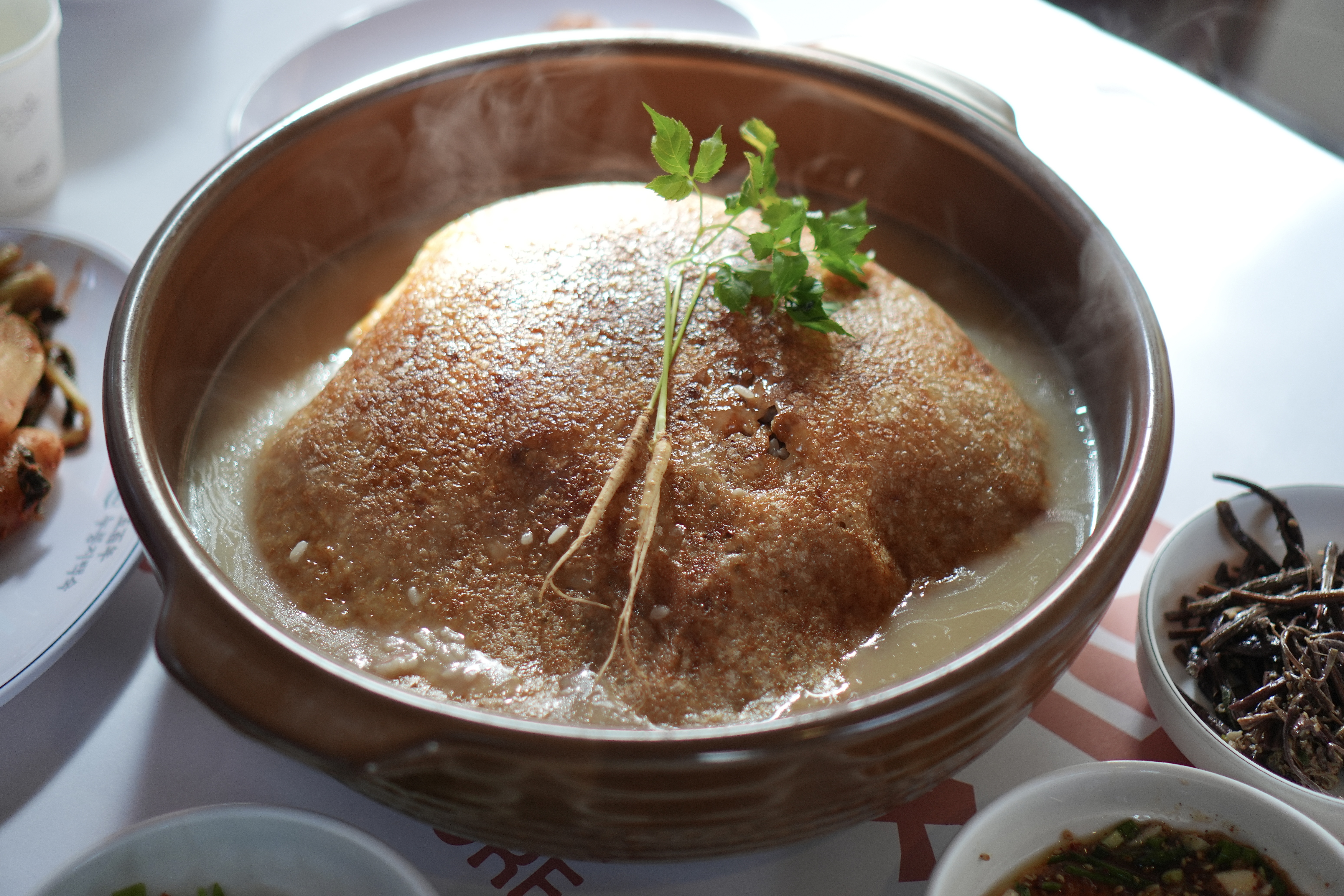 토종닭 누룽지 백숙