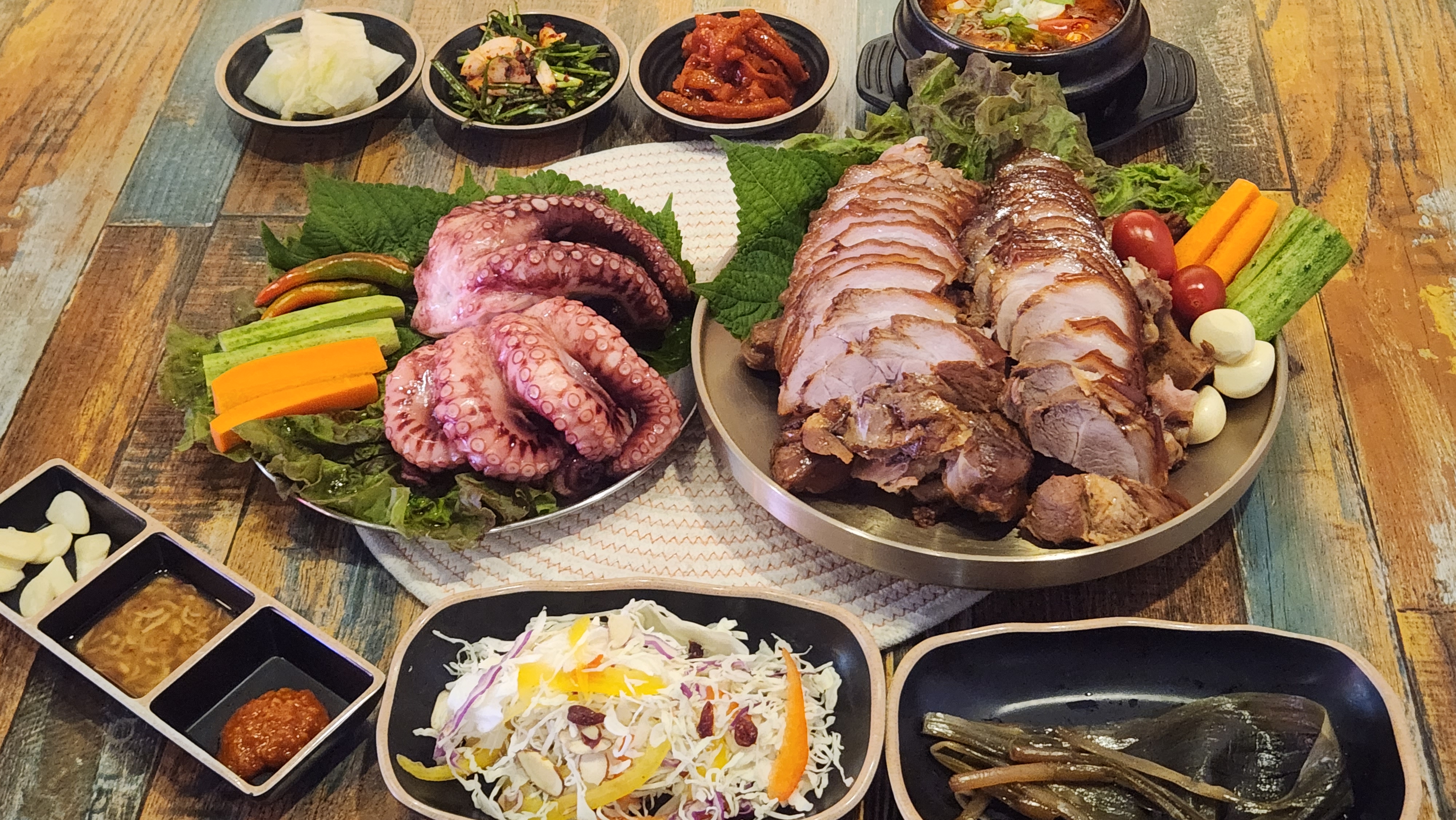문어족발세트 (대)