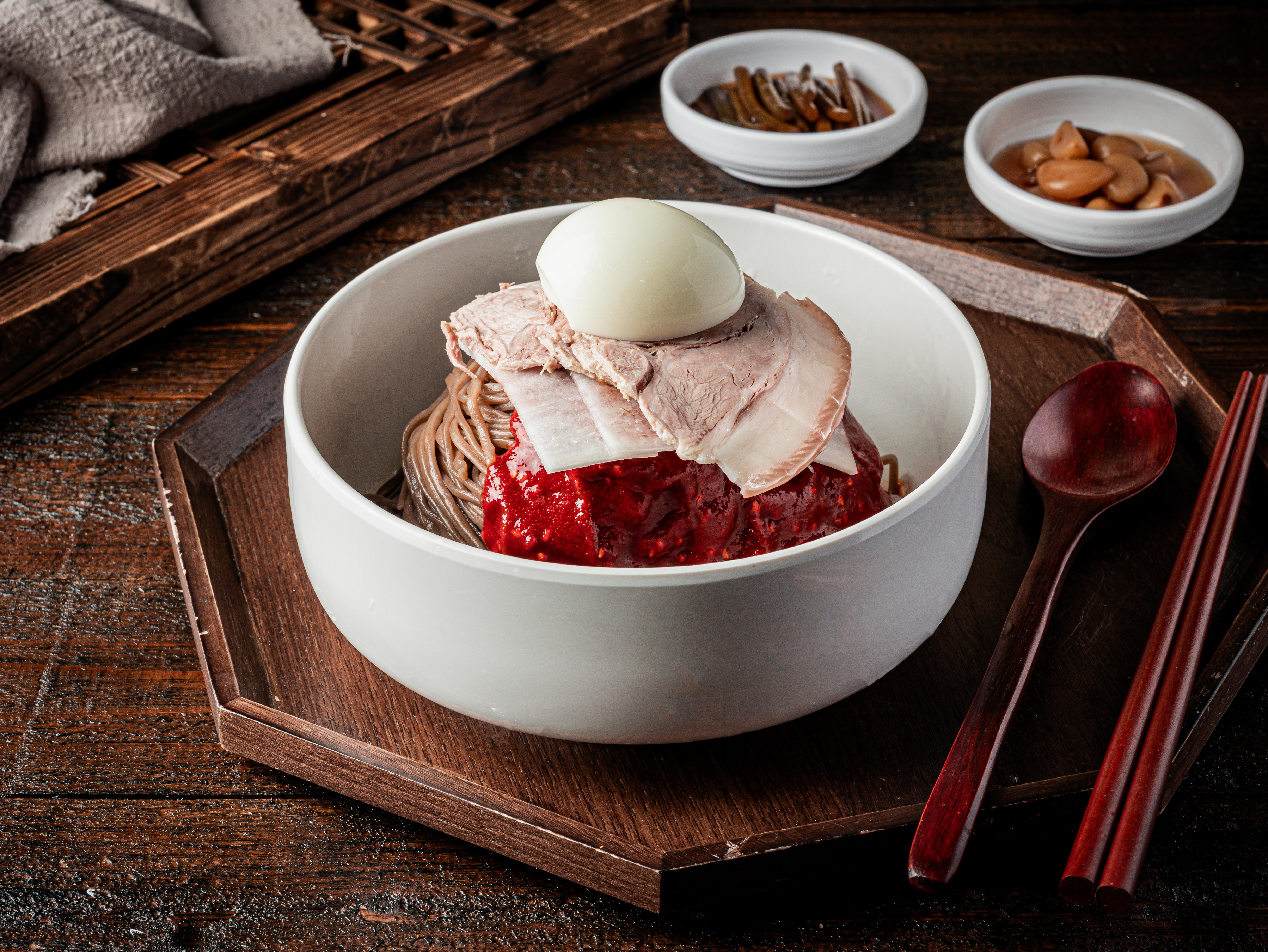 운산비빔냉면