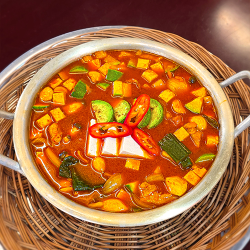 광주 애호박 전골