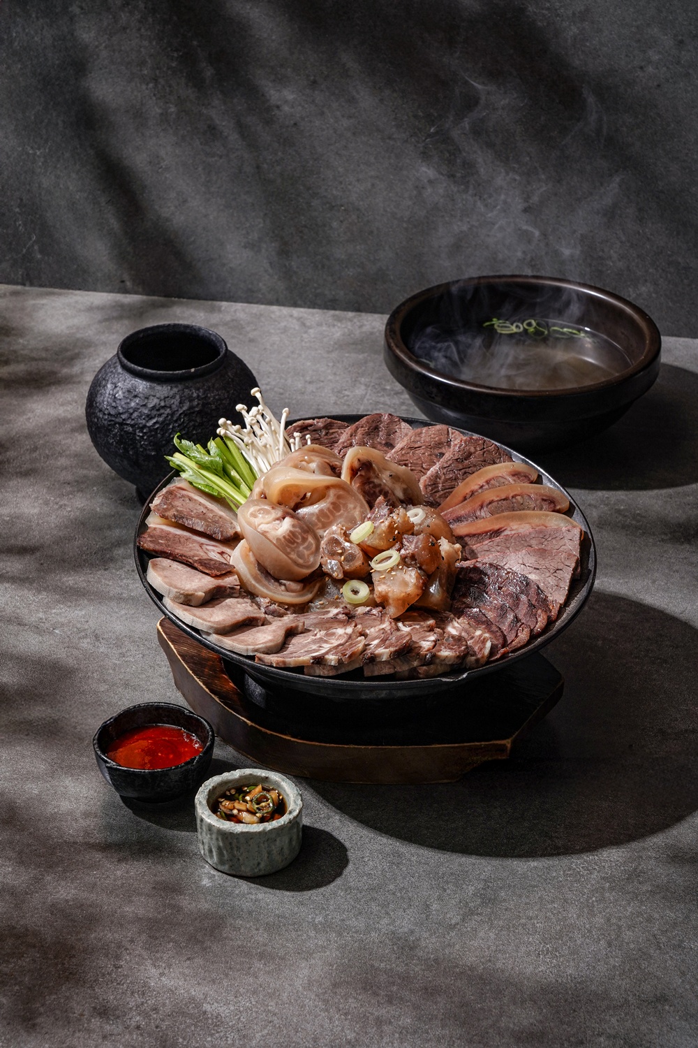 한우 모둠수육