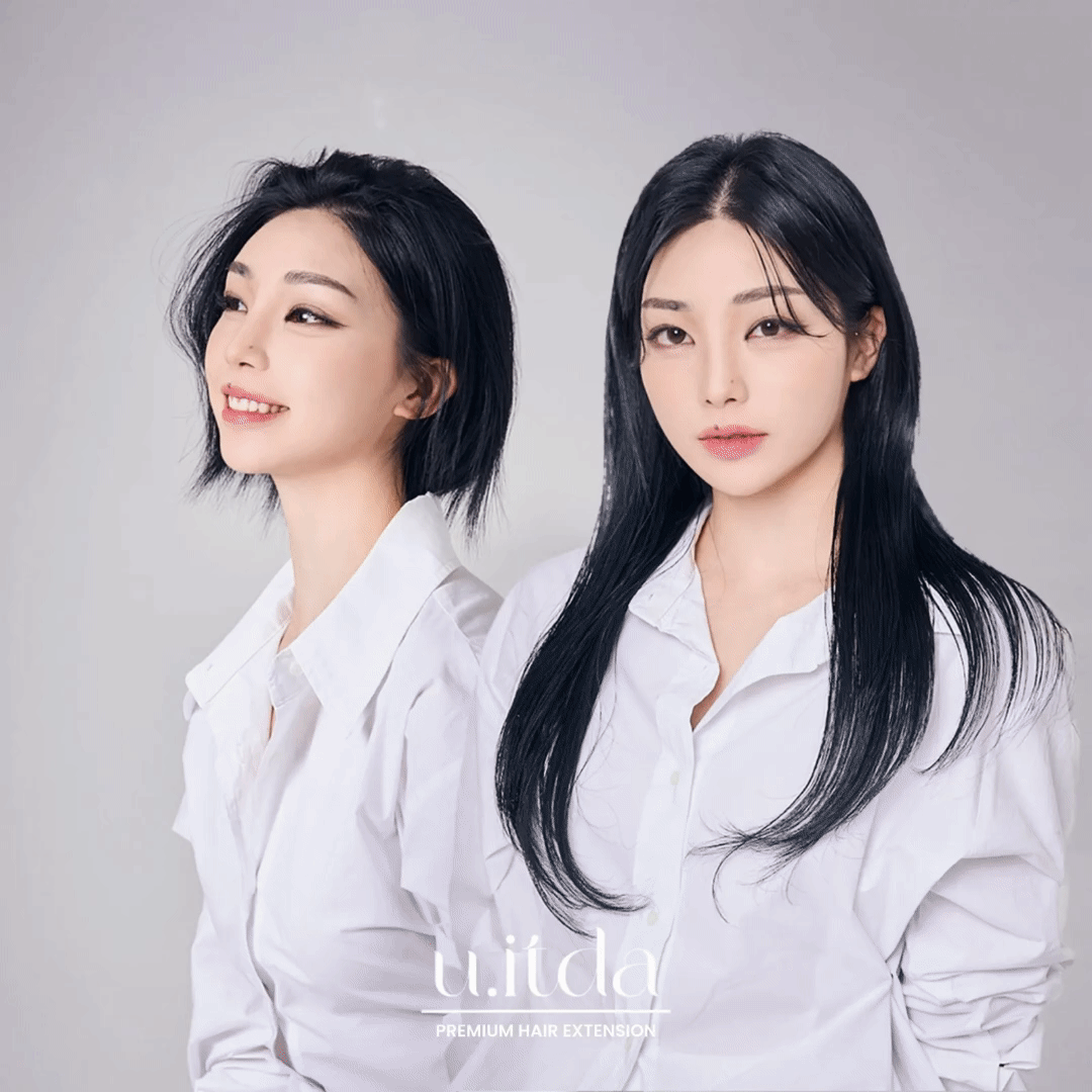 유잇다붙임머리 이미지