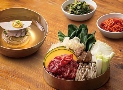 한우투뿔 불고기 냉면 세트