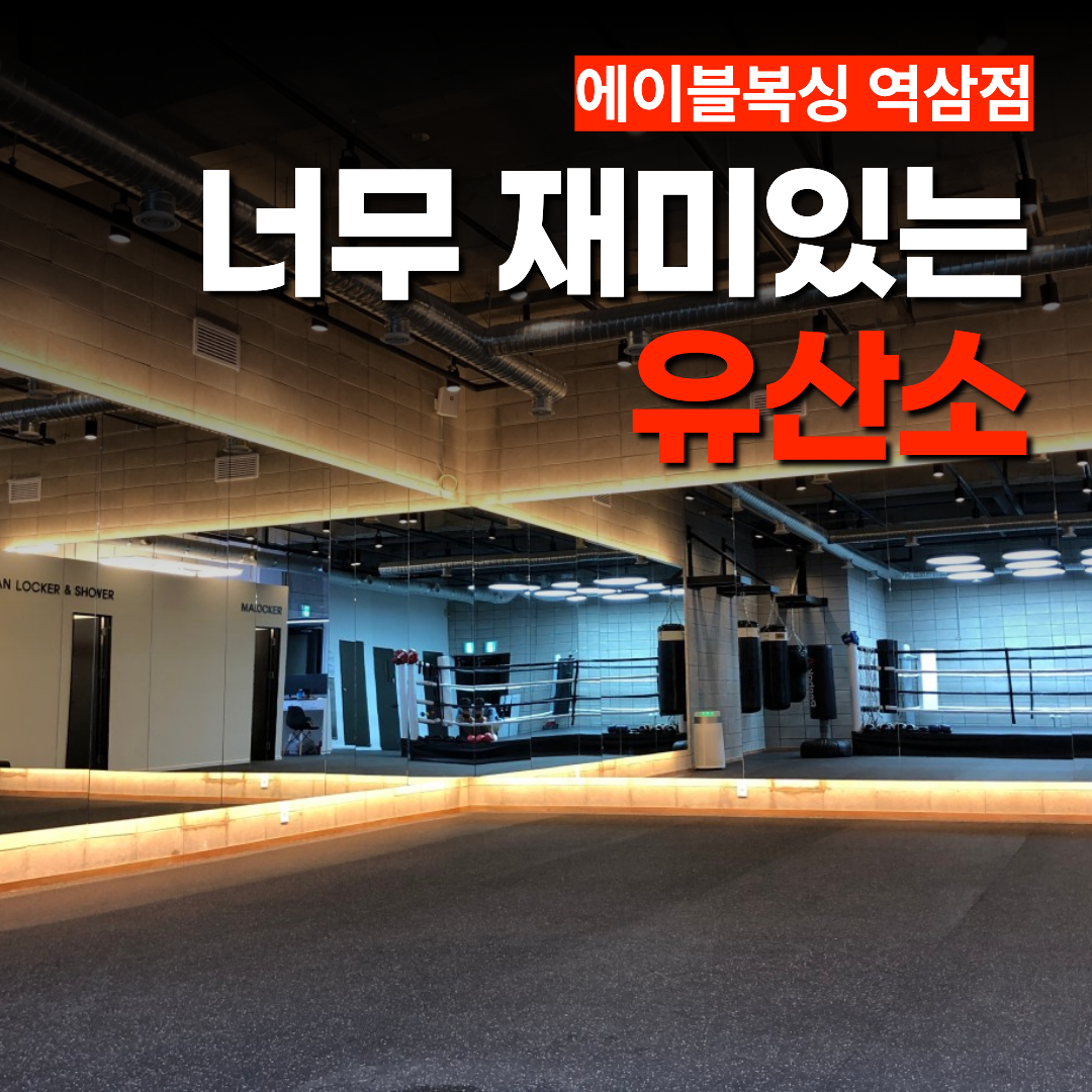 서울 강남구 논현로 복싱체육관 에이블 복싱GYM 내부 모습 4