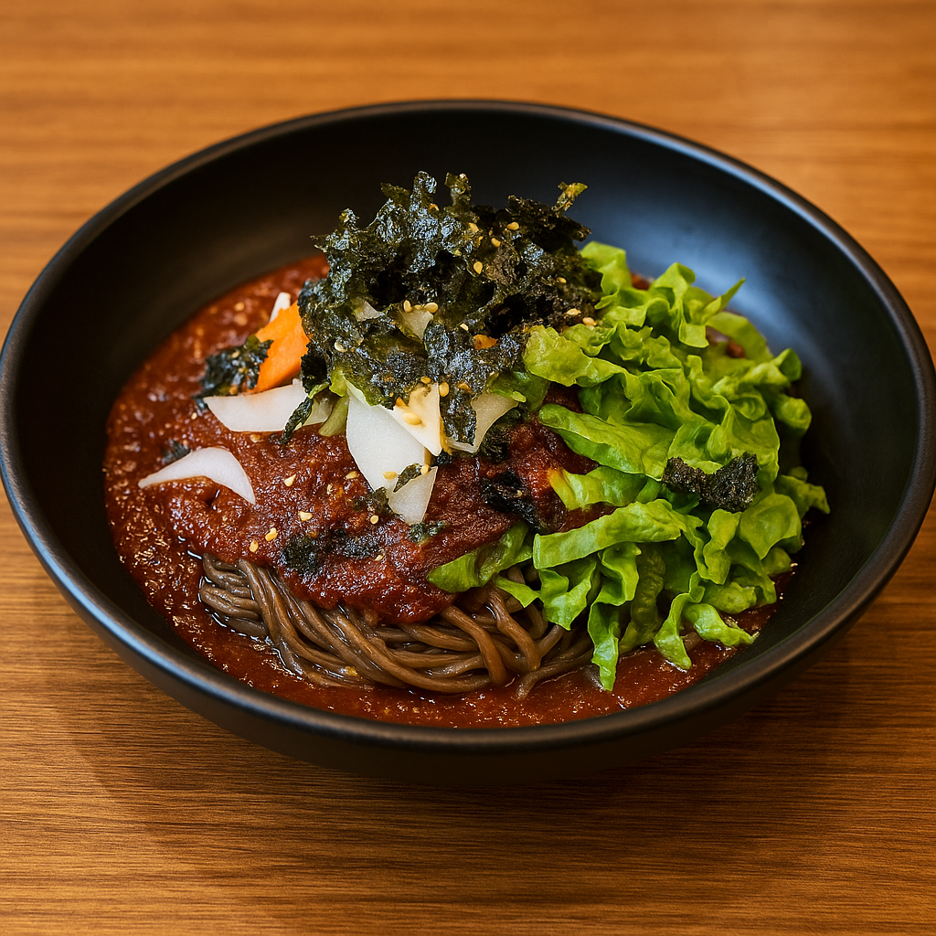 비빔막국수