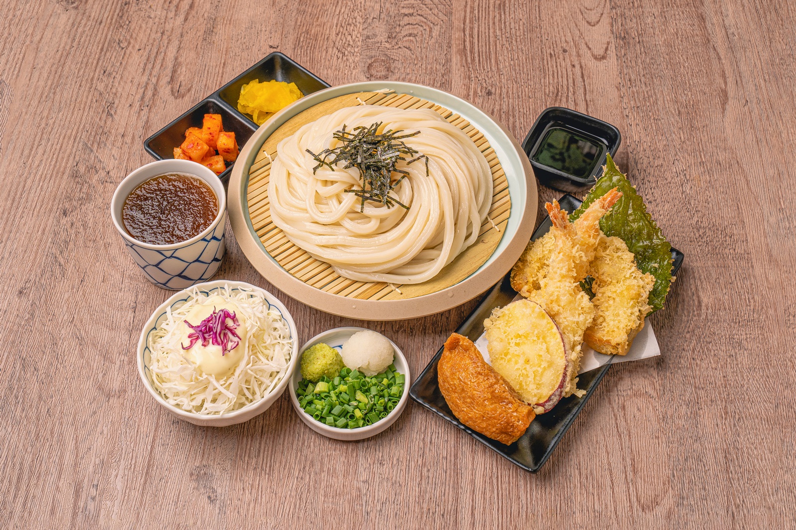 자루우동정식(냉)