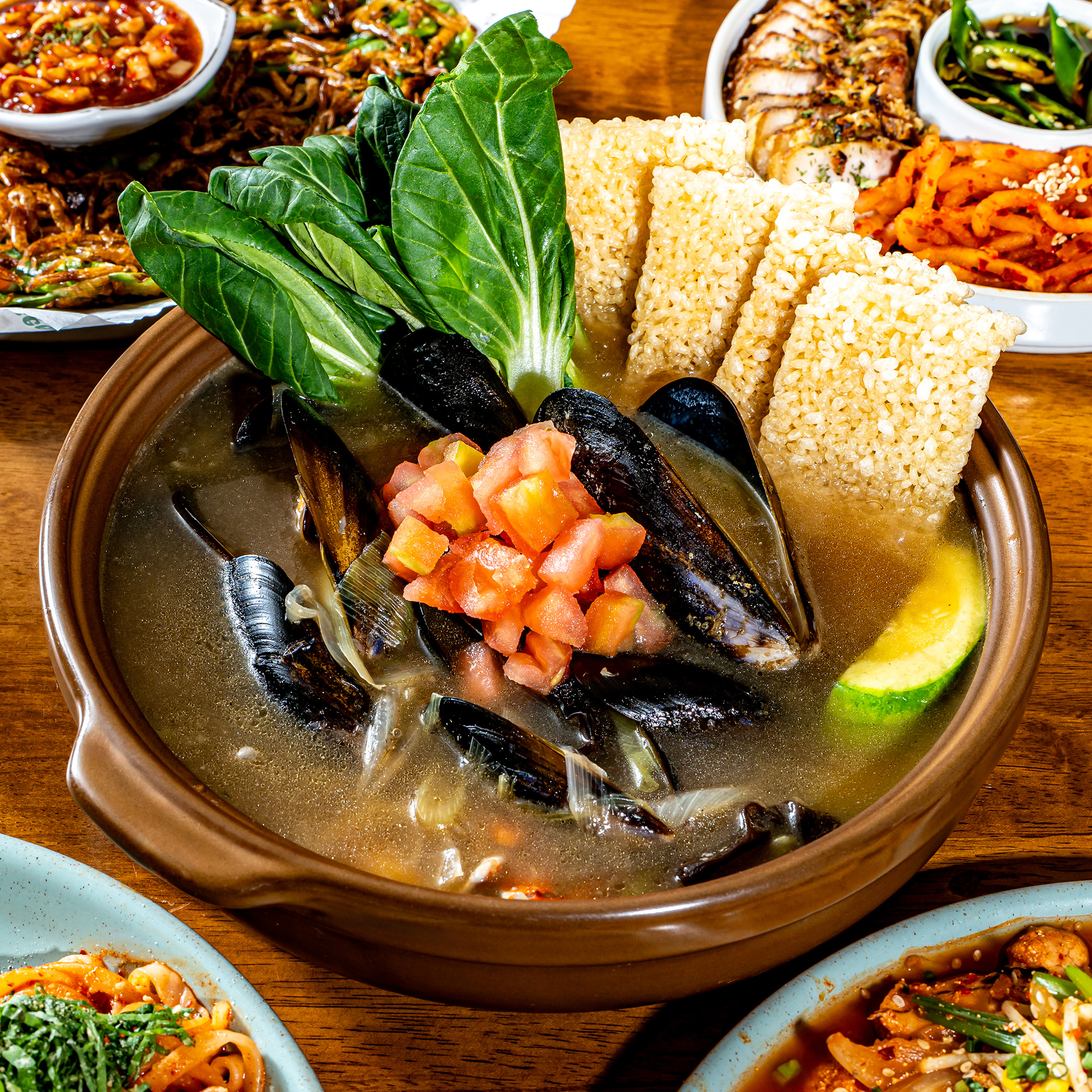 토마토 해물누룽지탕