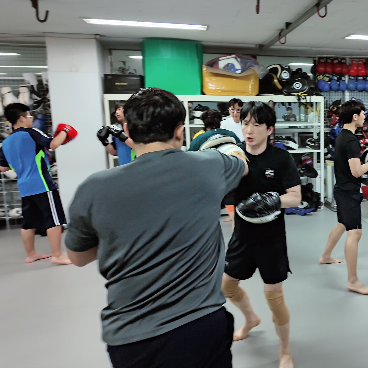 대전 동구 옥천로 복싱체육관 팀지니어스 신흥 내부 모습 4