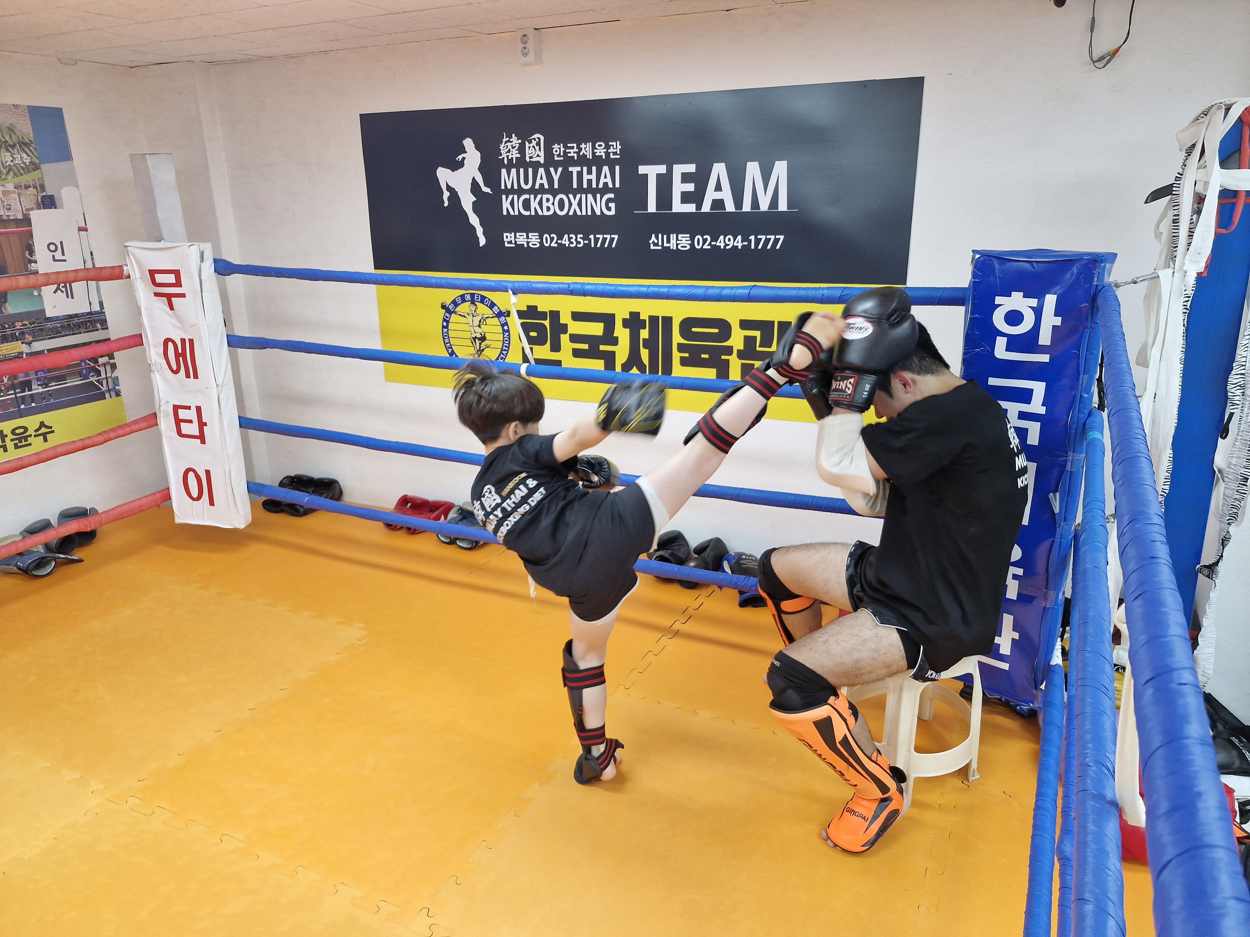 서울 중랑구 겸재로 복싱체육관 한국 체육관 내부 모습 5