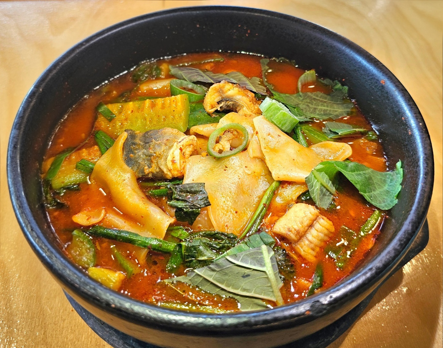 애호박 풍천장어탕