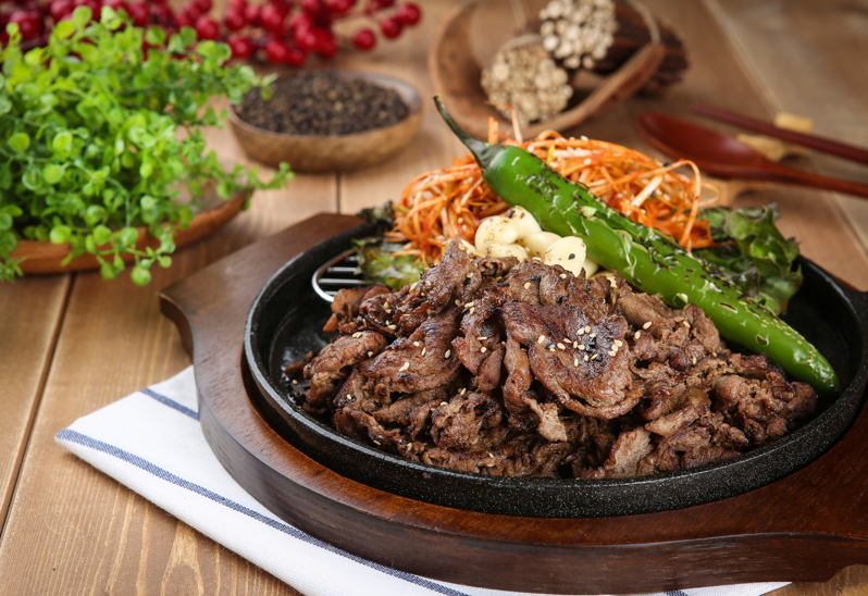 바싹 구워 소불고기