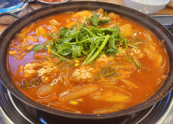 정통 알곤이 전골