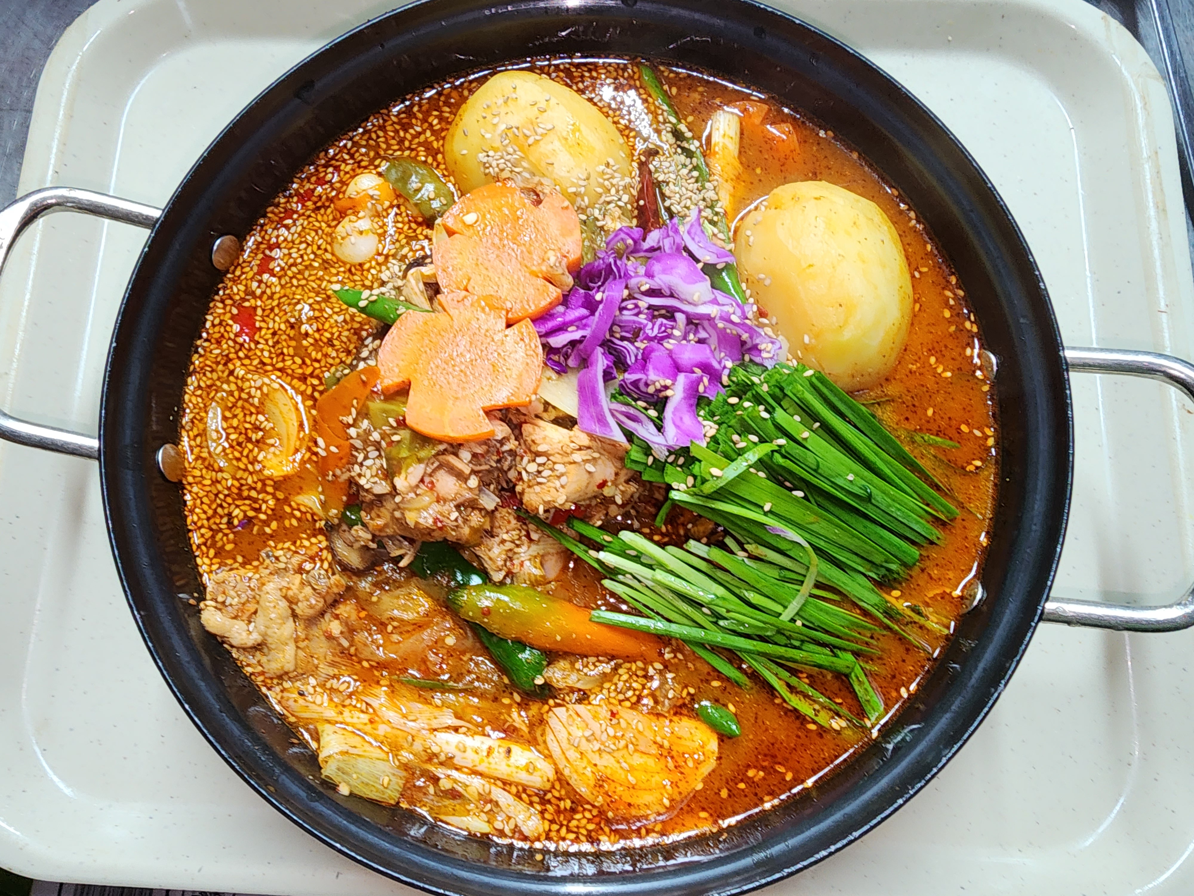 화전촌 촌닭집 강원 애견맛집
