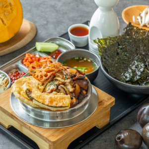 할로윈 호박&버섯 솥밥(기간한정메뉴)