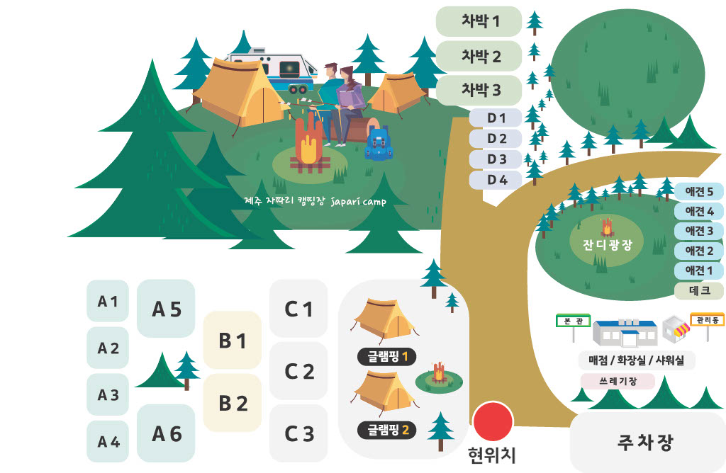 자파리캠핑장