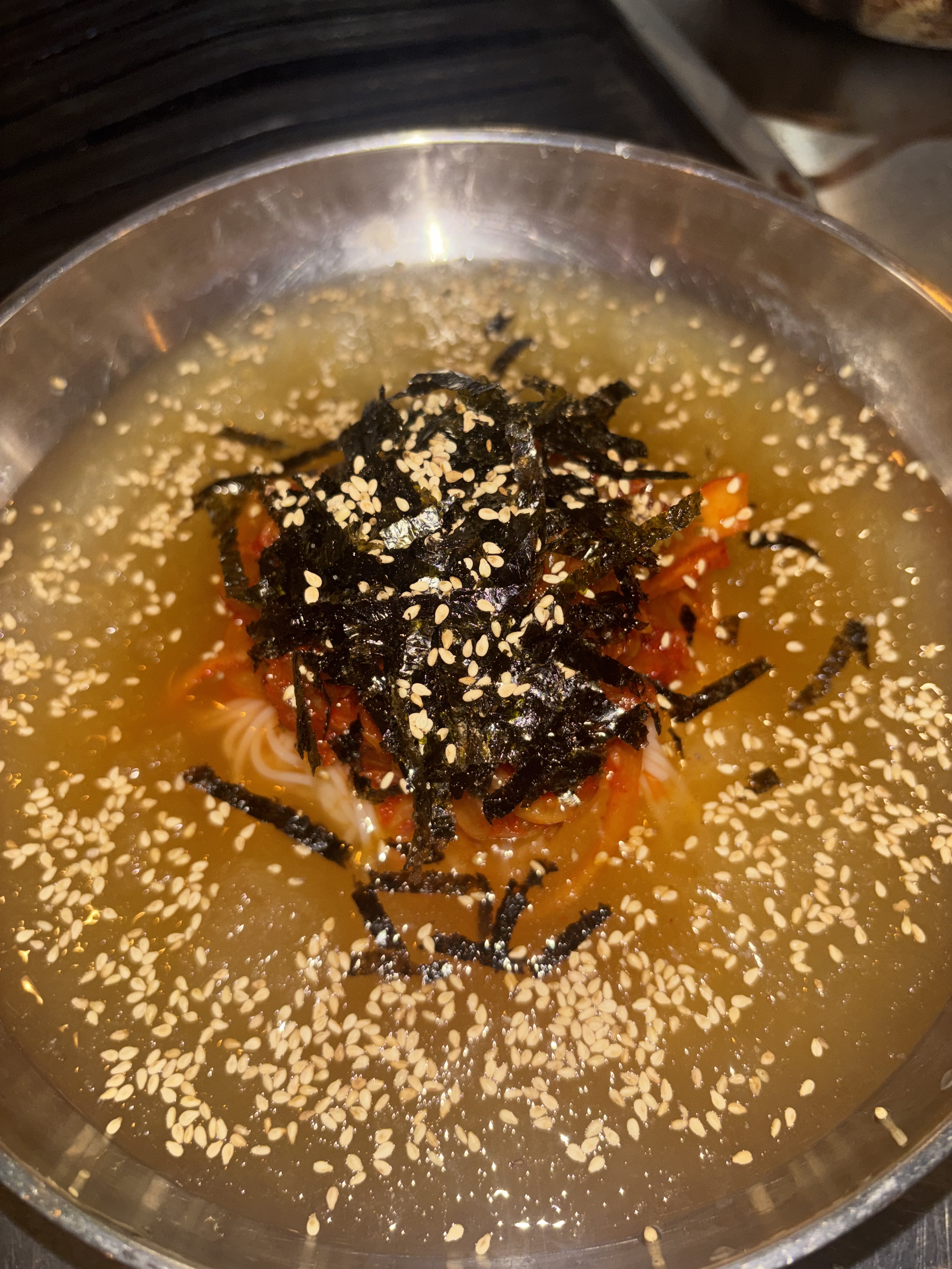 김치말이국수