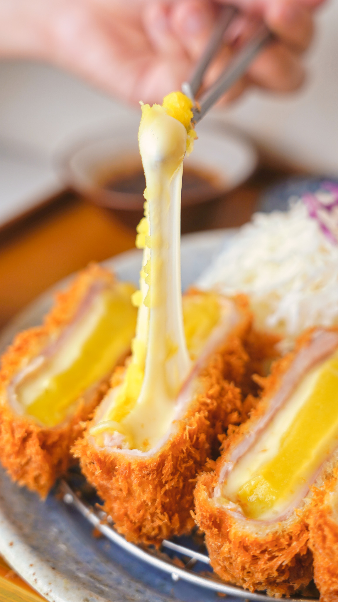 고구마치즈카츠 정식(한정수량)
