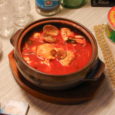 해장 순두부찌개