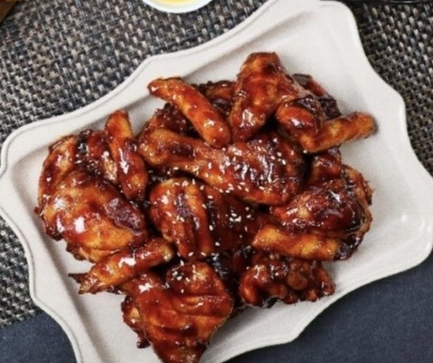 뚱땡이숯불두마리치킨