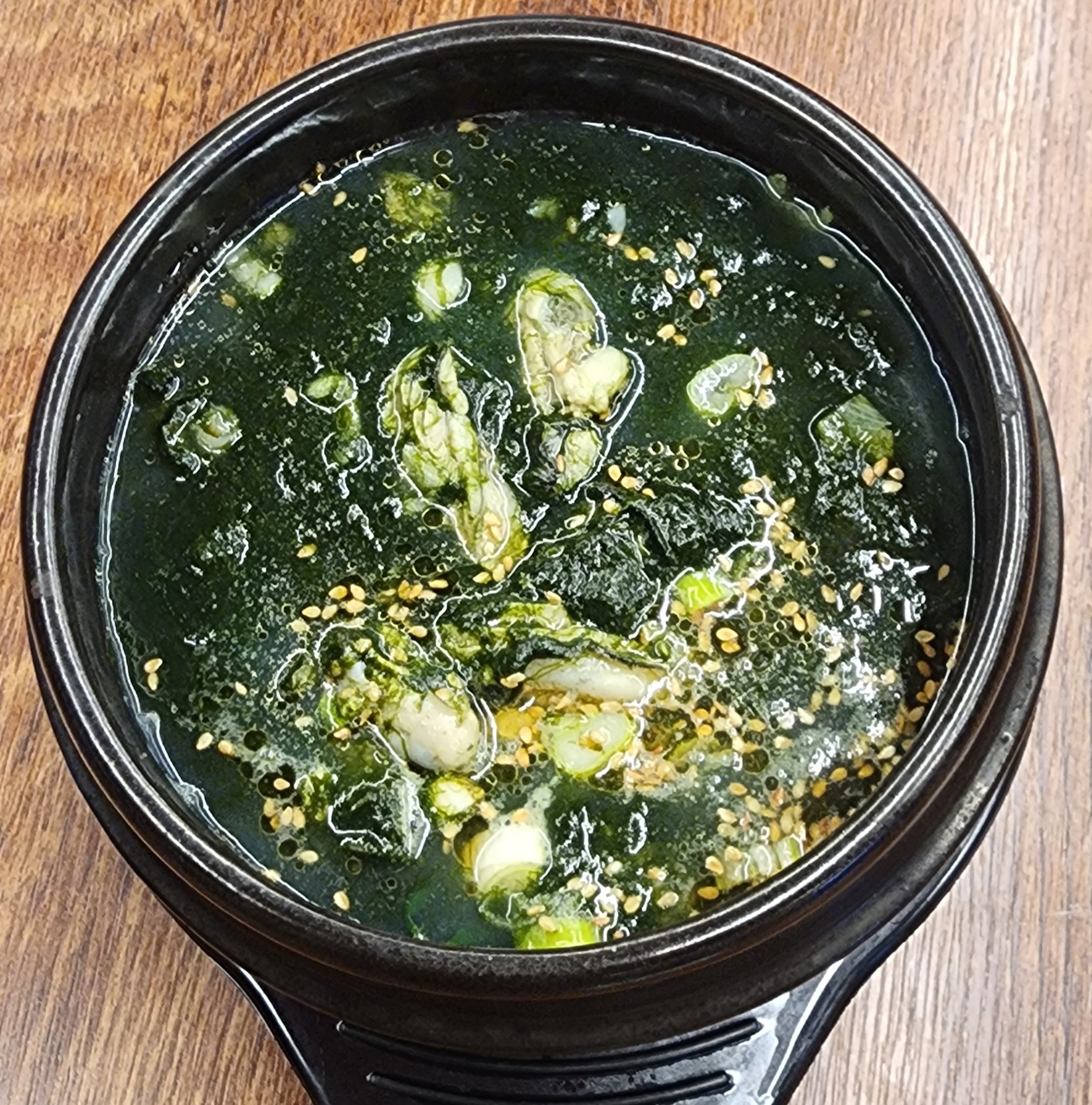 생굴메생이탕