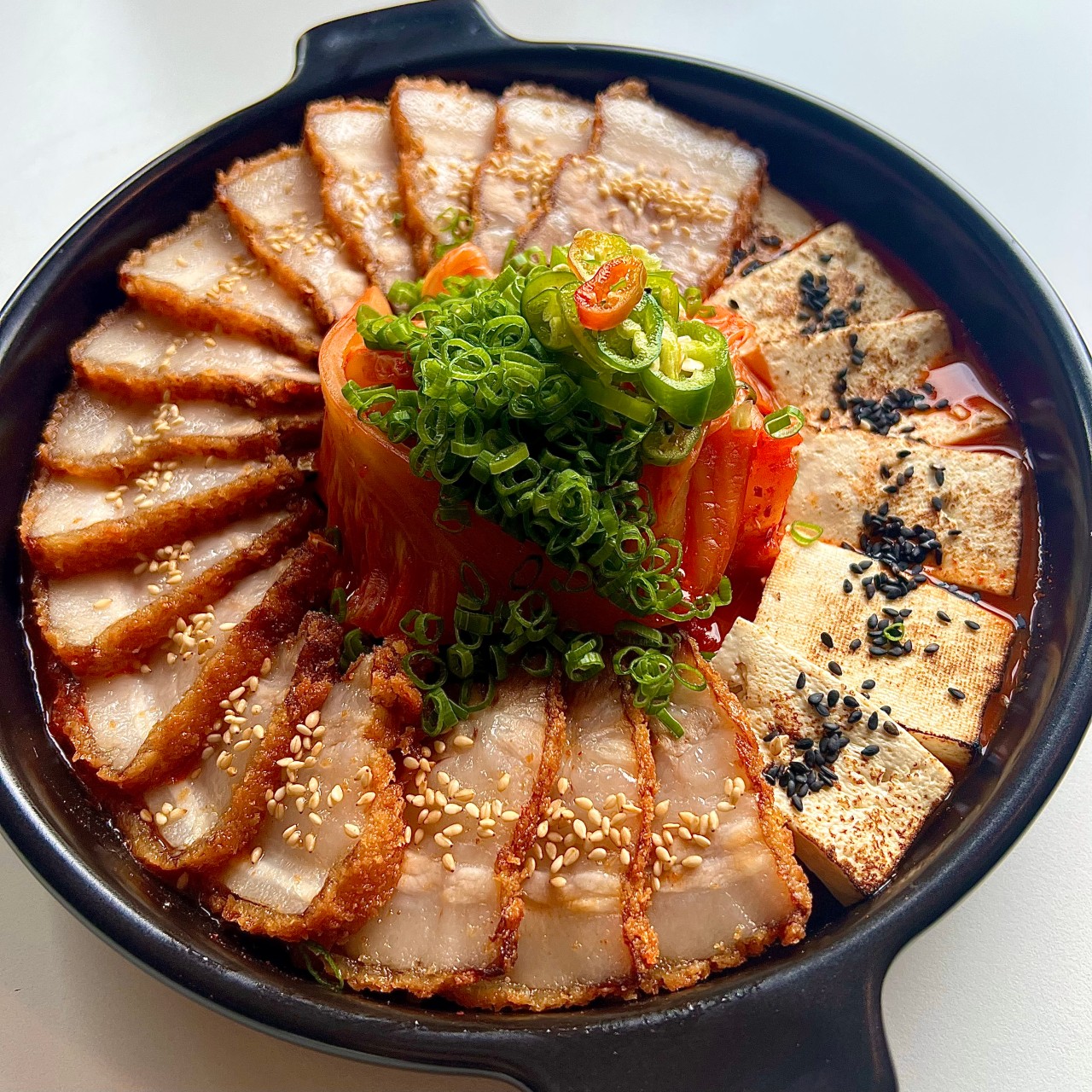 수육튀김 김치찜