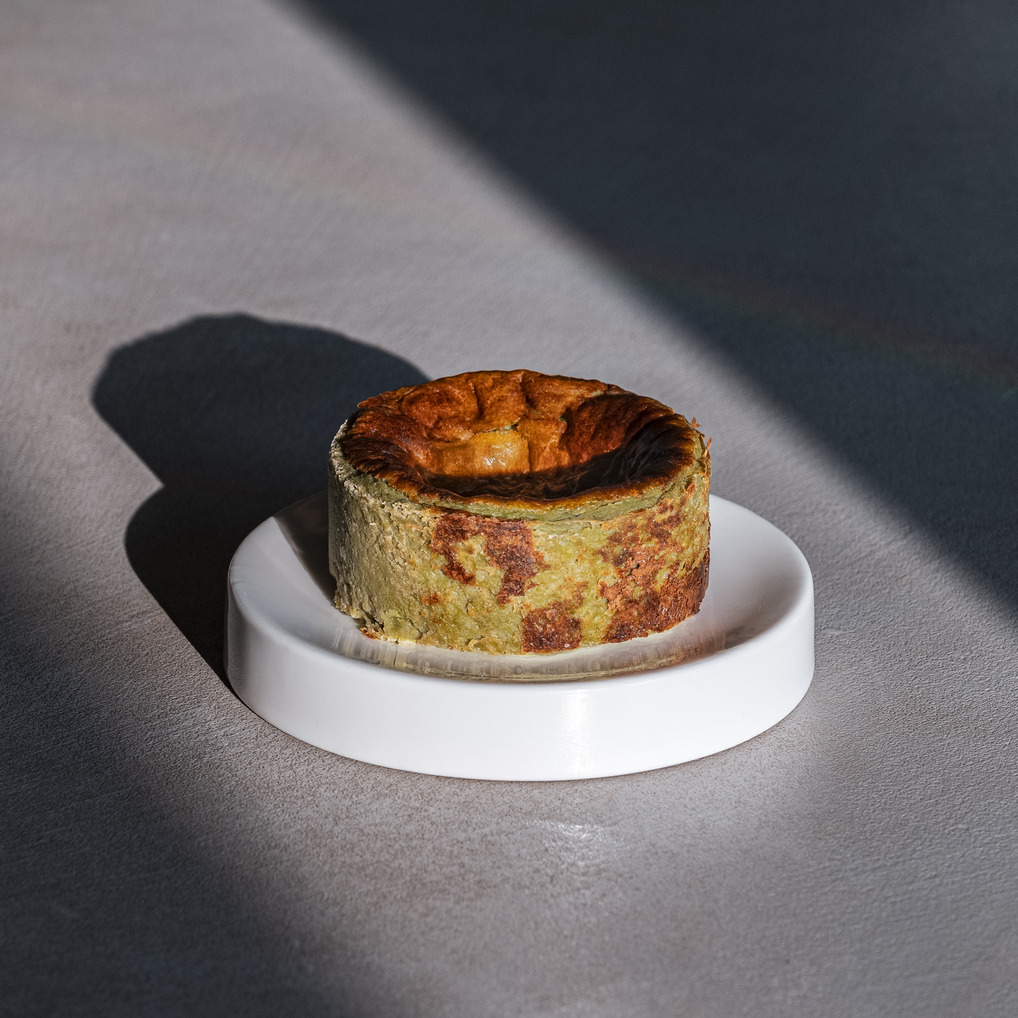 BASQUE MATCHA CAKE