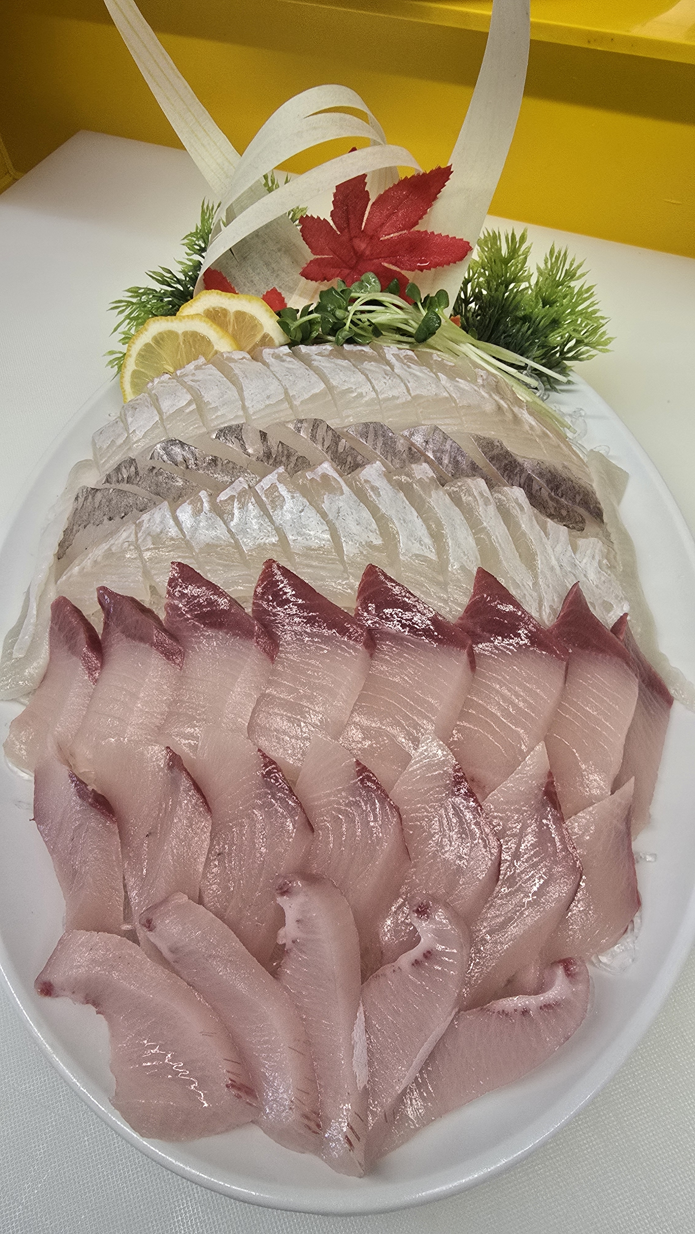 대방어+광어+우럭 모듬회